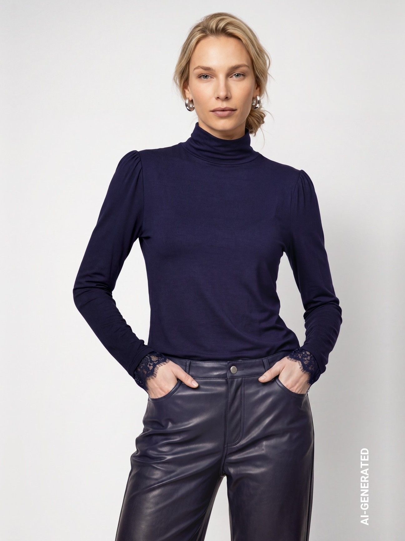 MONARI - SHIRT - Blauw