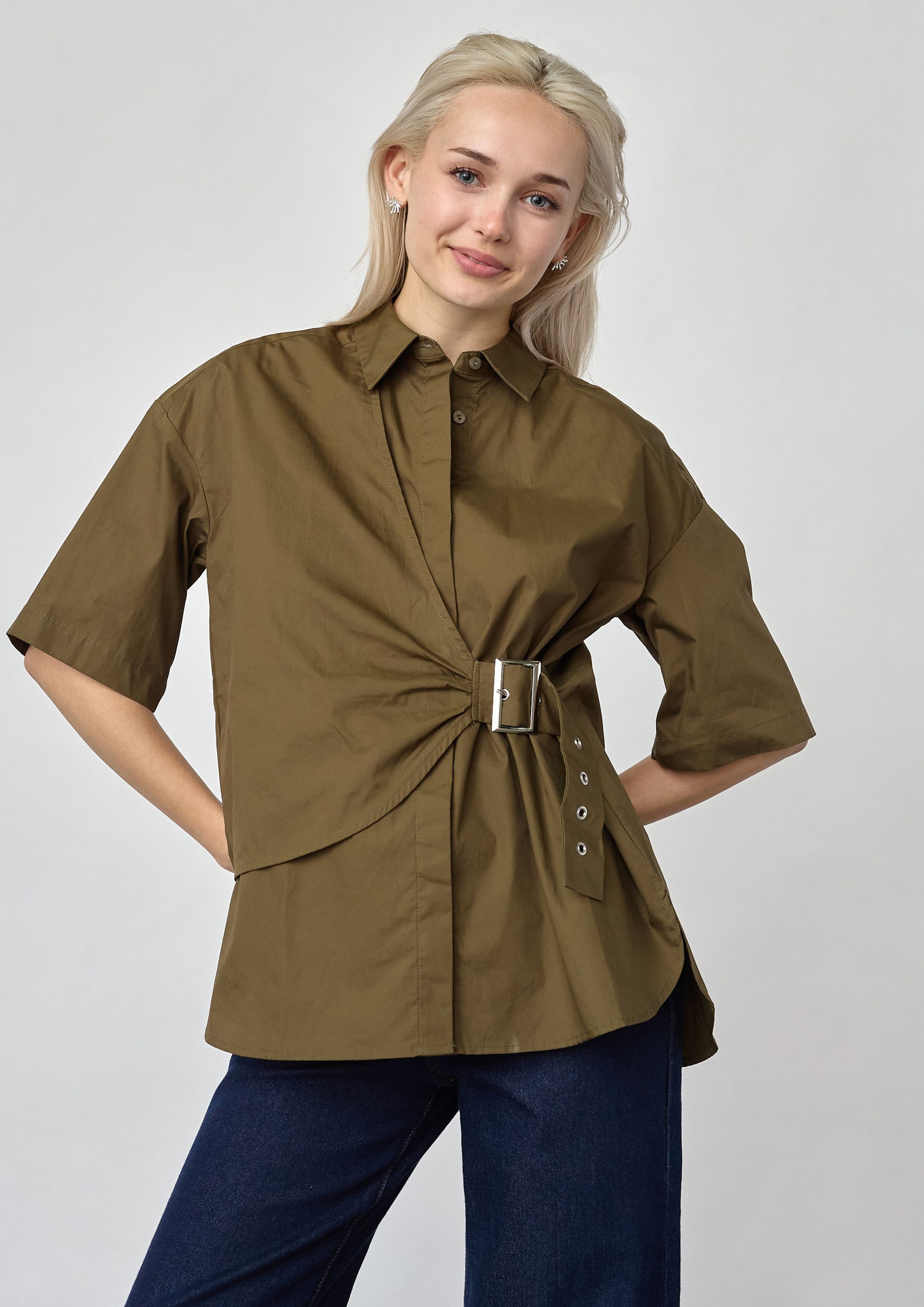 SISTERS POINT - BLOUSE - Groen