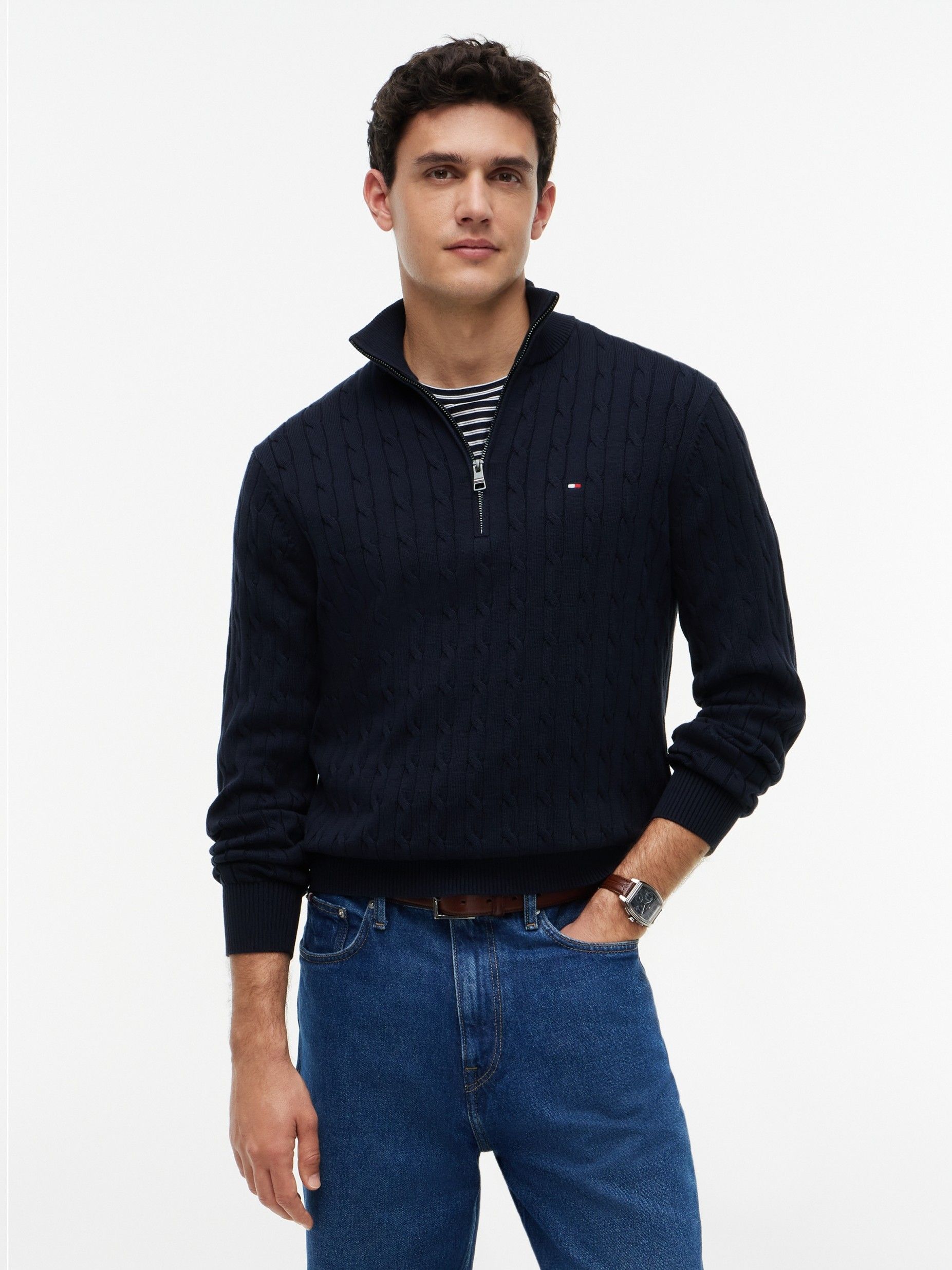 TOMMY HILFIGER - TRUI - Blauw