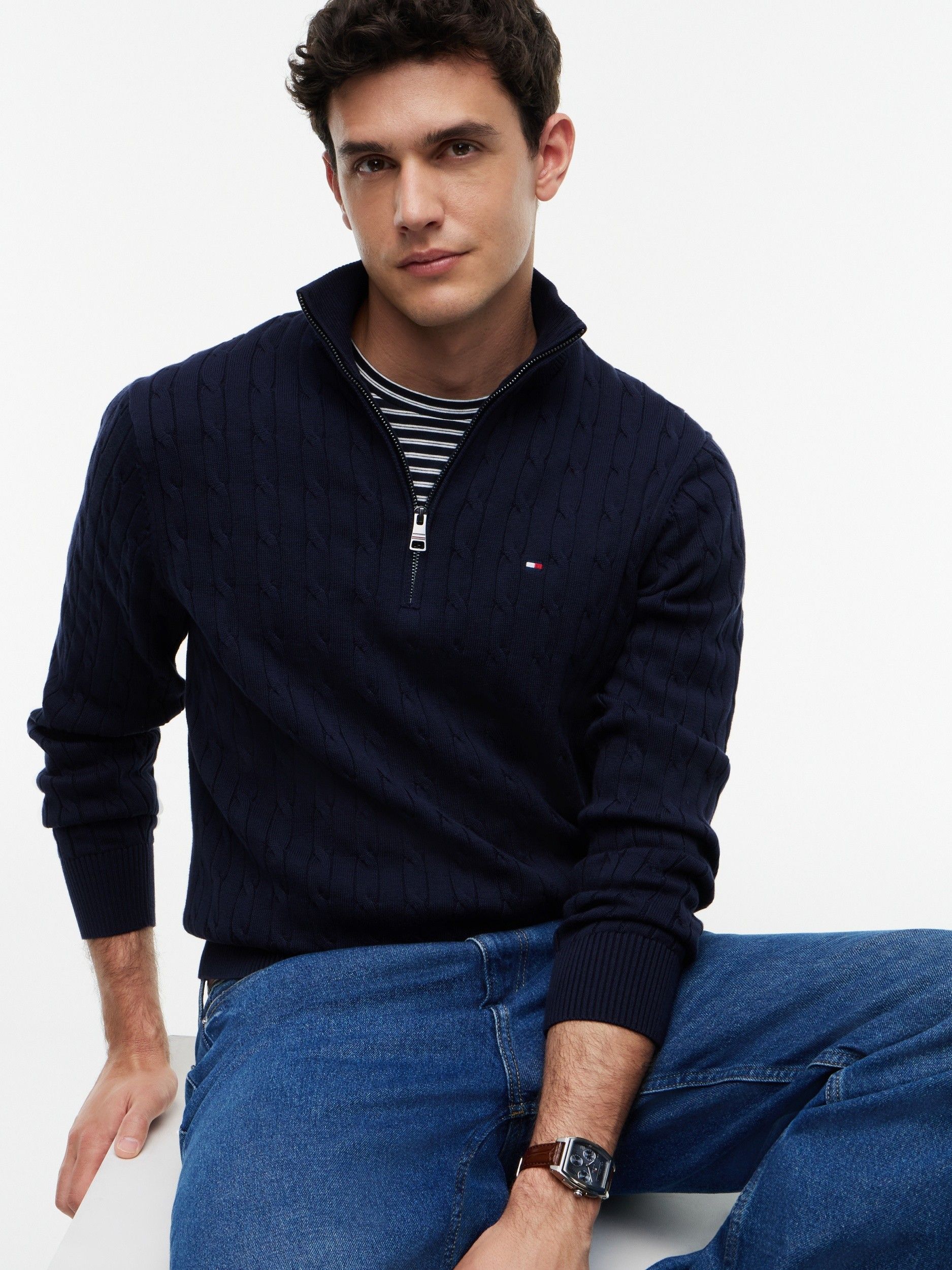 TOMMY HILFIGER - TRUI - Blauw