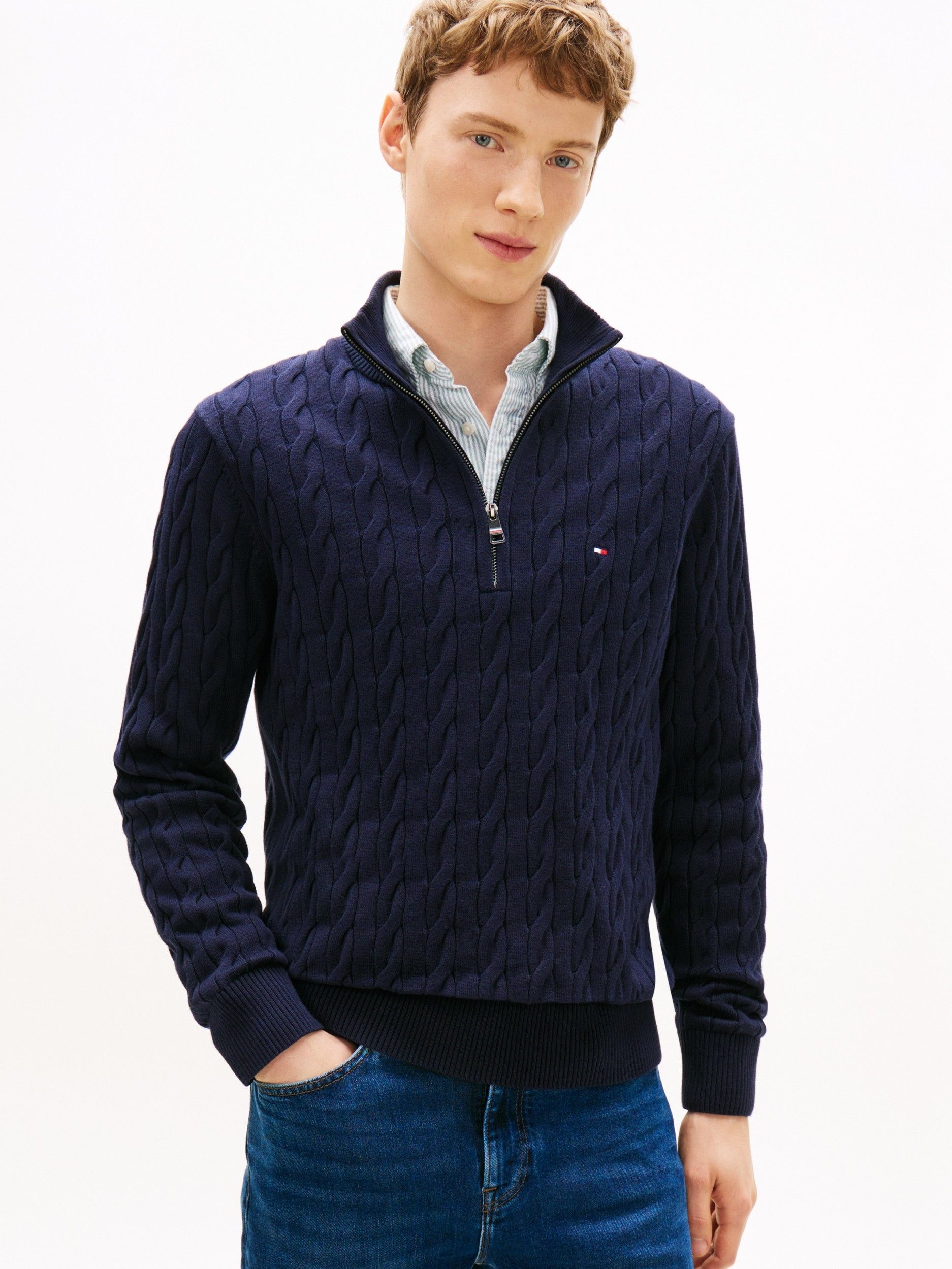 TOMMY HILFIGER - TRUI - Blauw