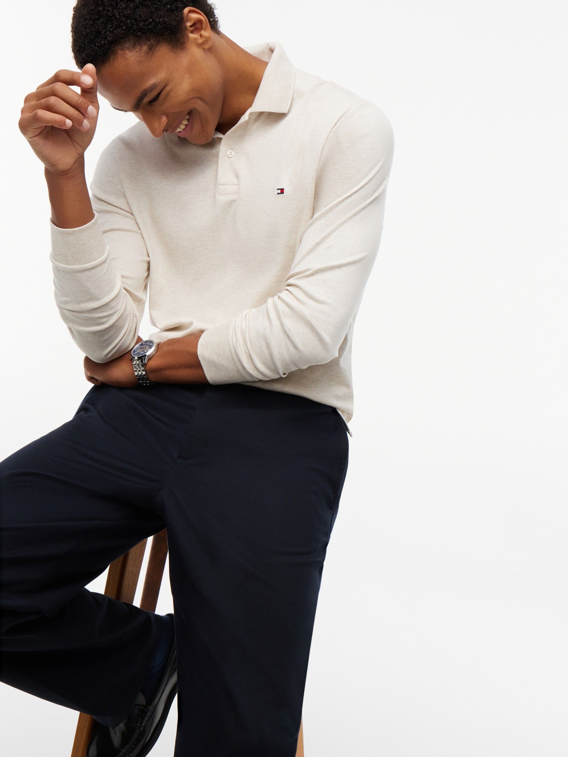 TOMMY HILFIGER - POLO - Beige