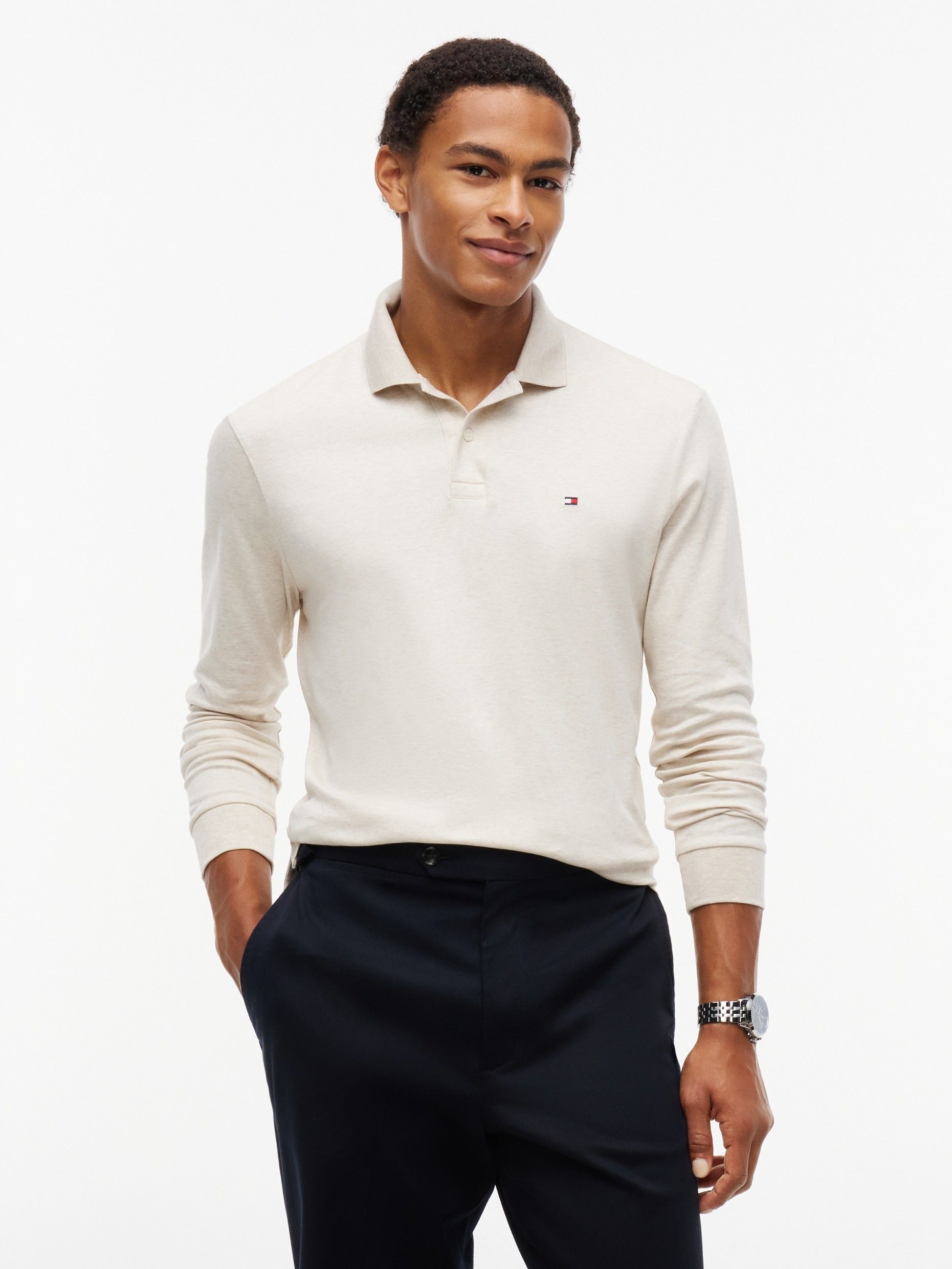 TOMMY HILFIGER - POLO - Beige