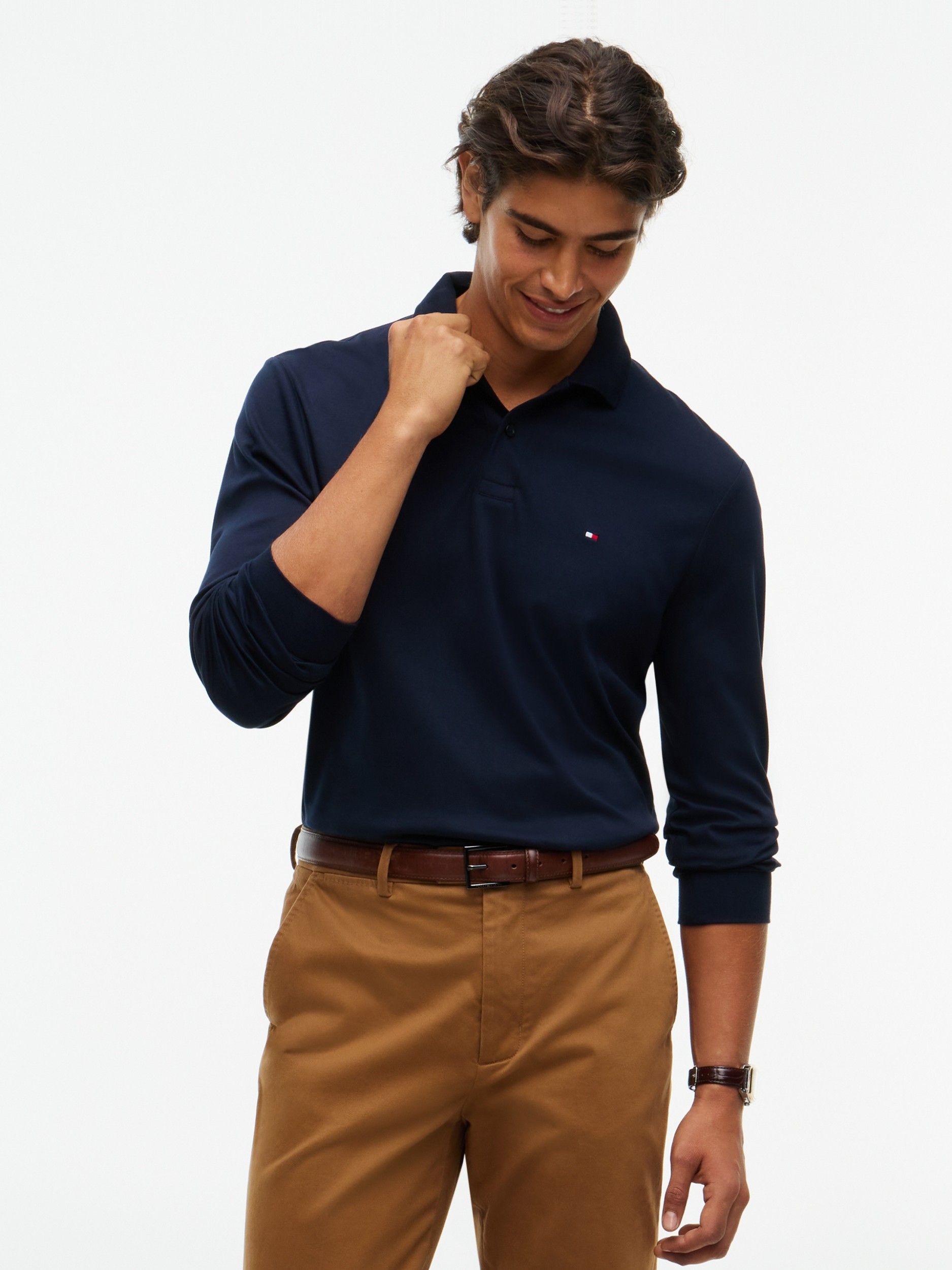 TOMMY HILFIGER - POLO - Blauw