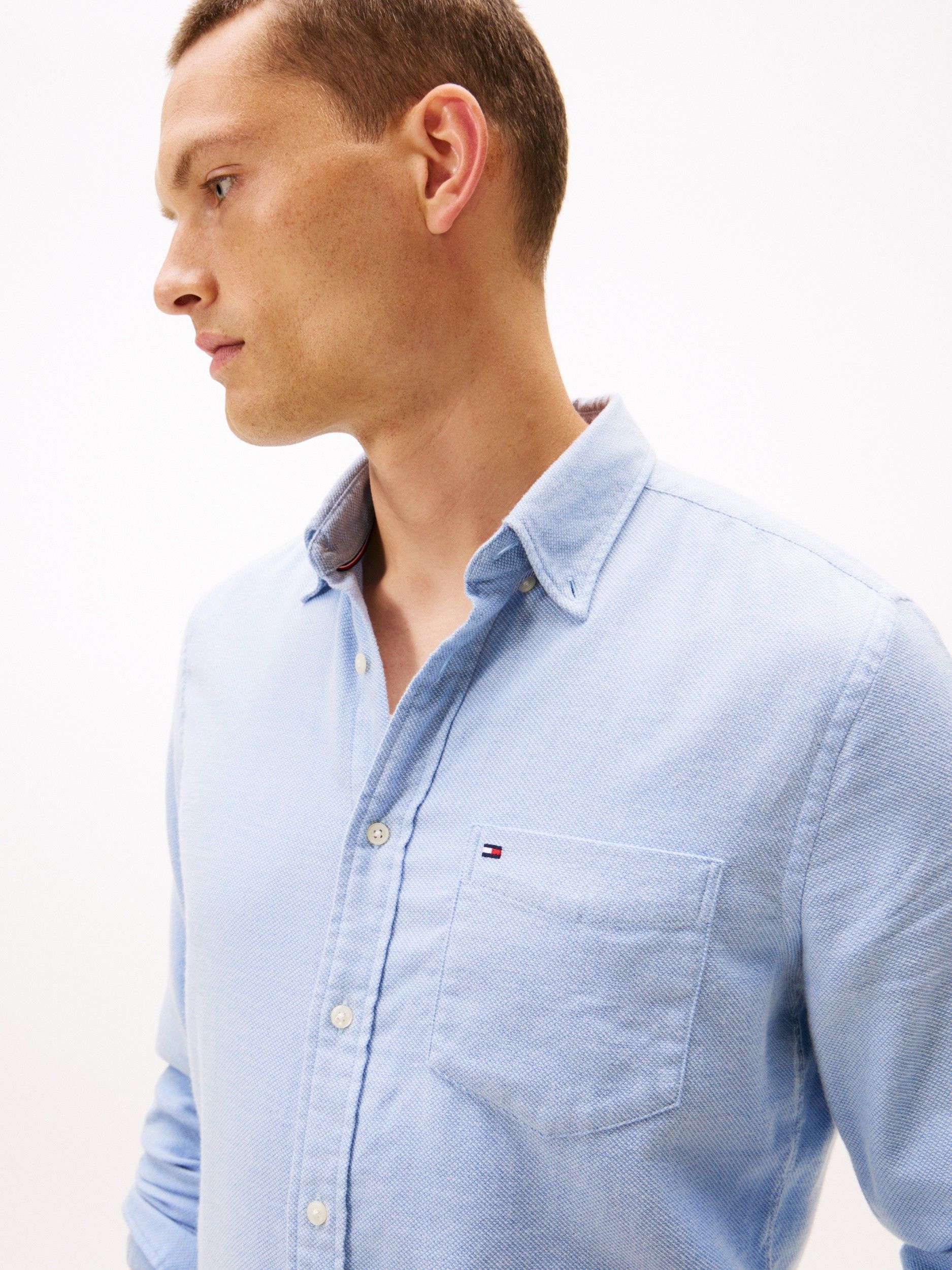 TOMMY HILFIGER - OVERHEMD - Blauw
