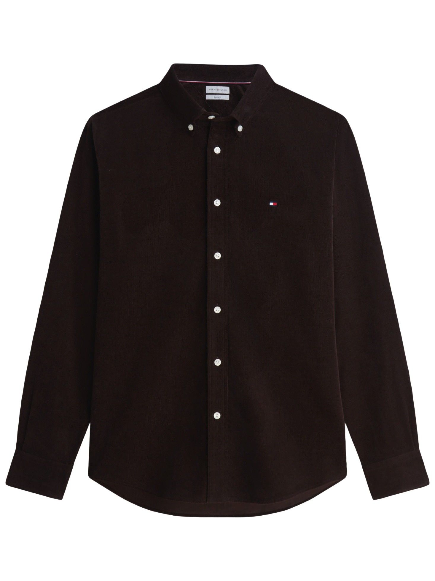 TOMMY HILFIGER - OVERHEMD - Bruin