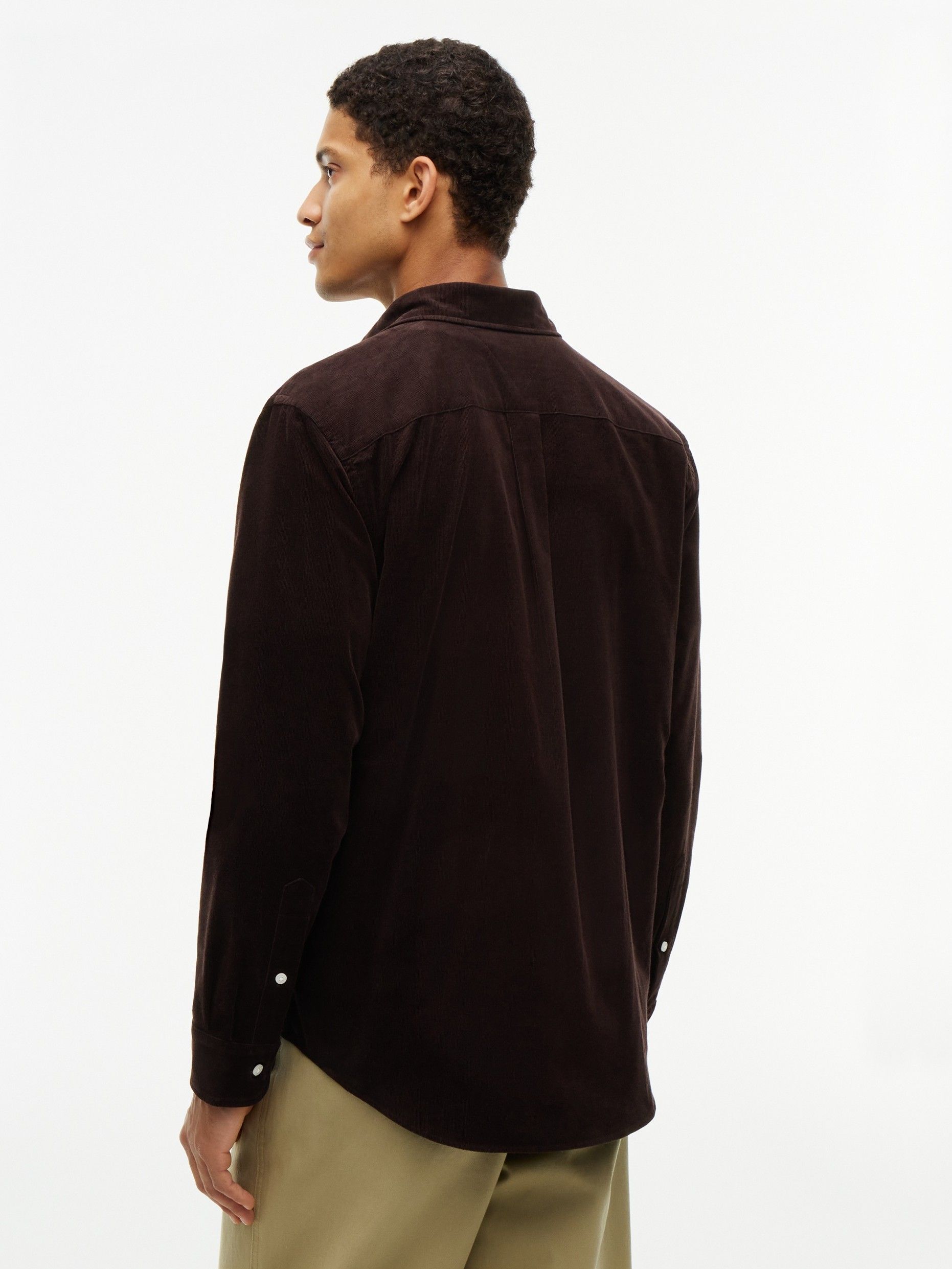 TOMMY HILFIGER - OVERHEMD - Bruin