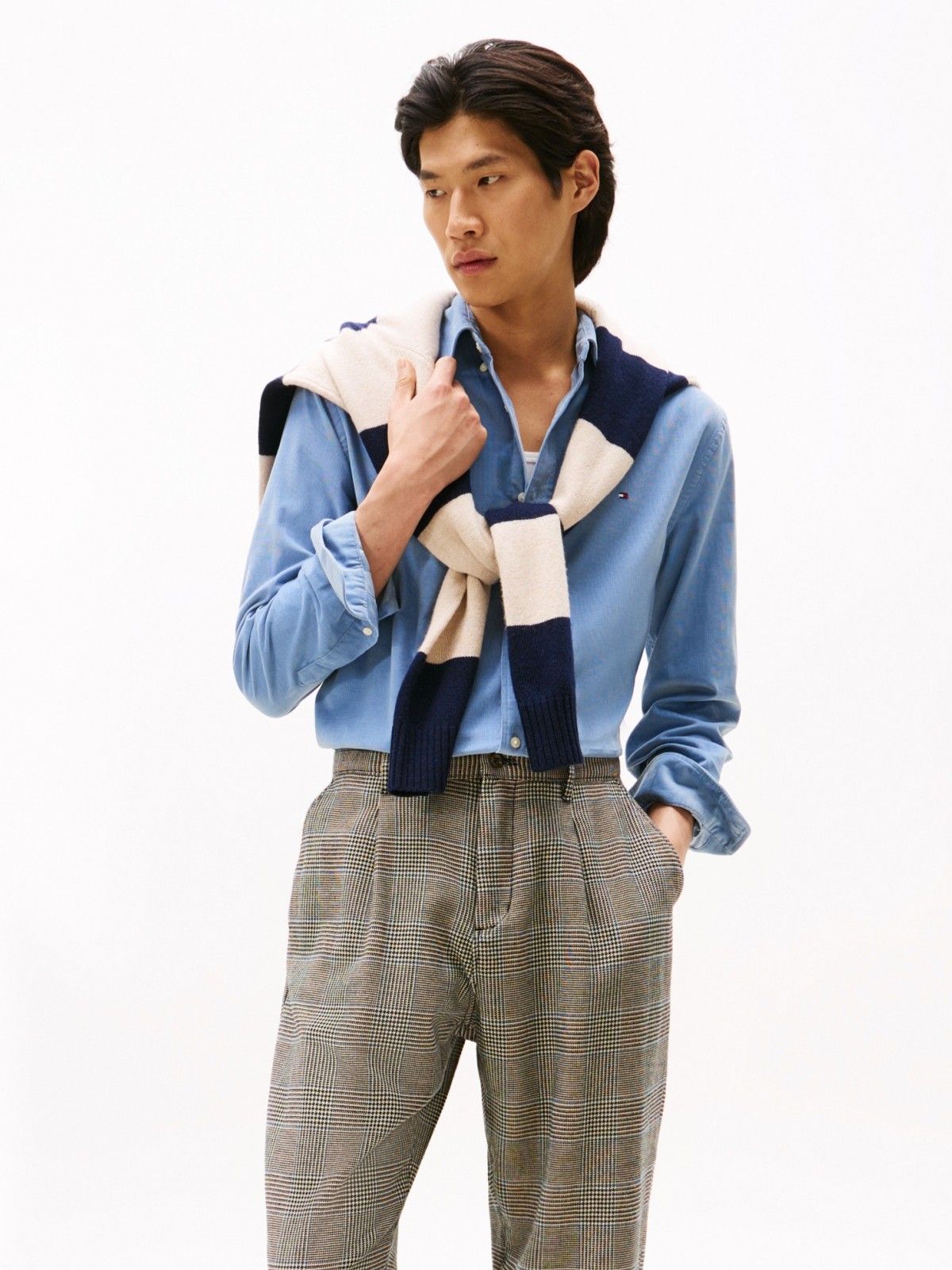 TOMMY HILFIGER - OVERHEMD - Blauw