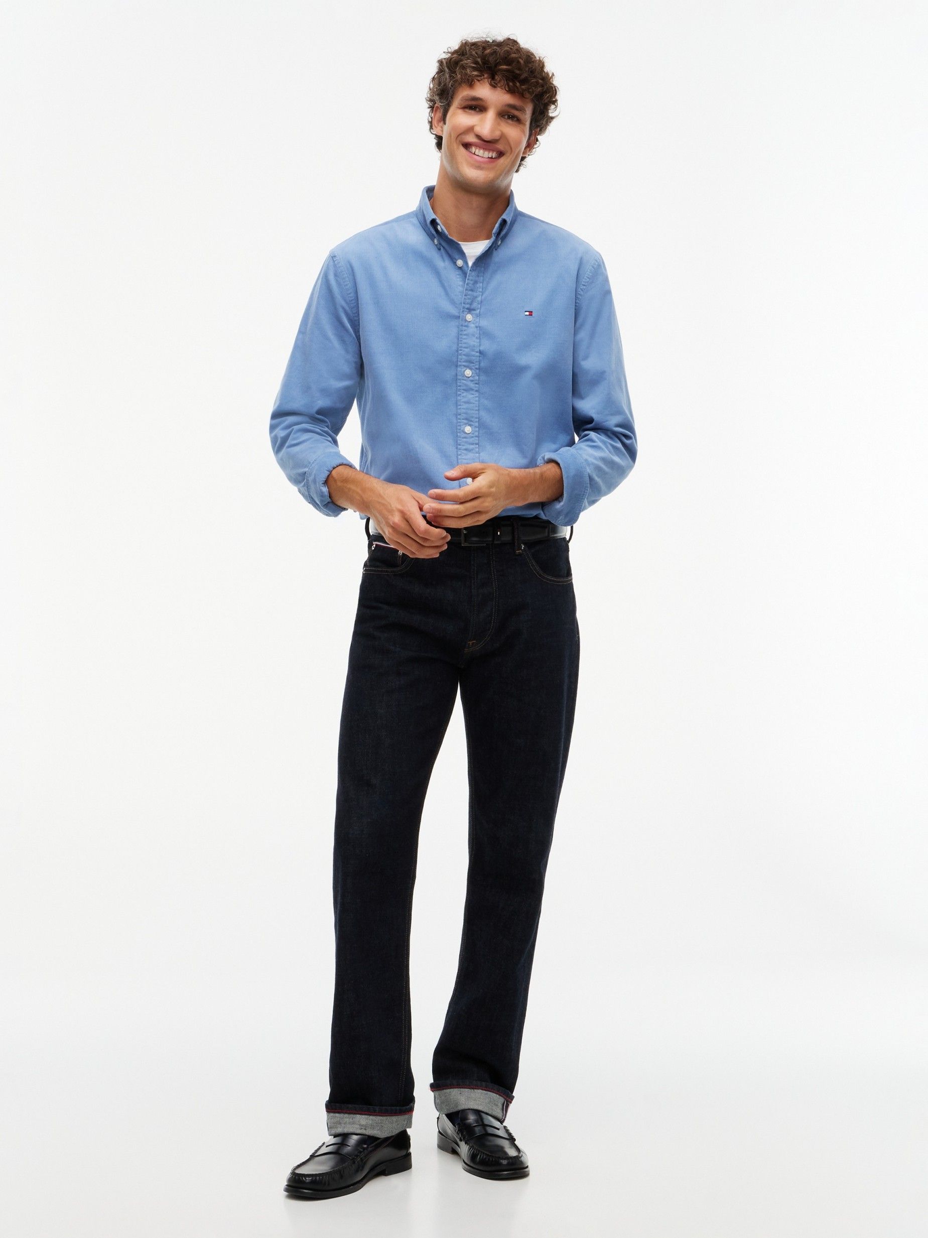 TOMMY HILFIGER - OVERHEMD - Blauw
