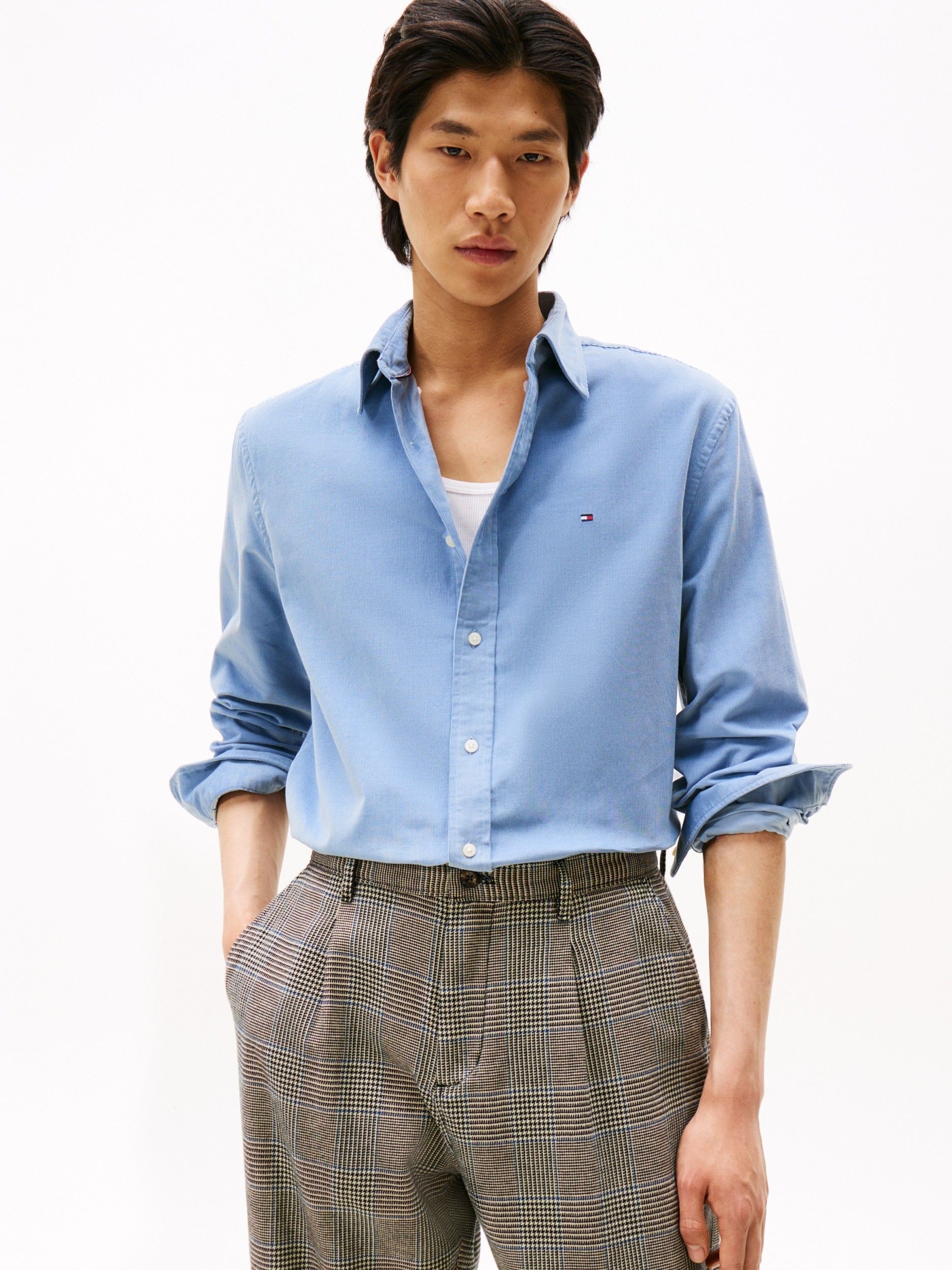 TOMMY HILFIGER - OVERHEMD - Blauw