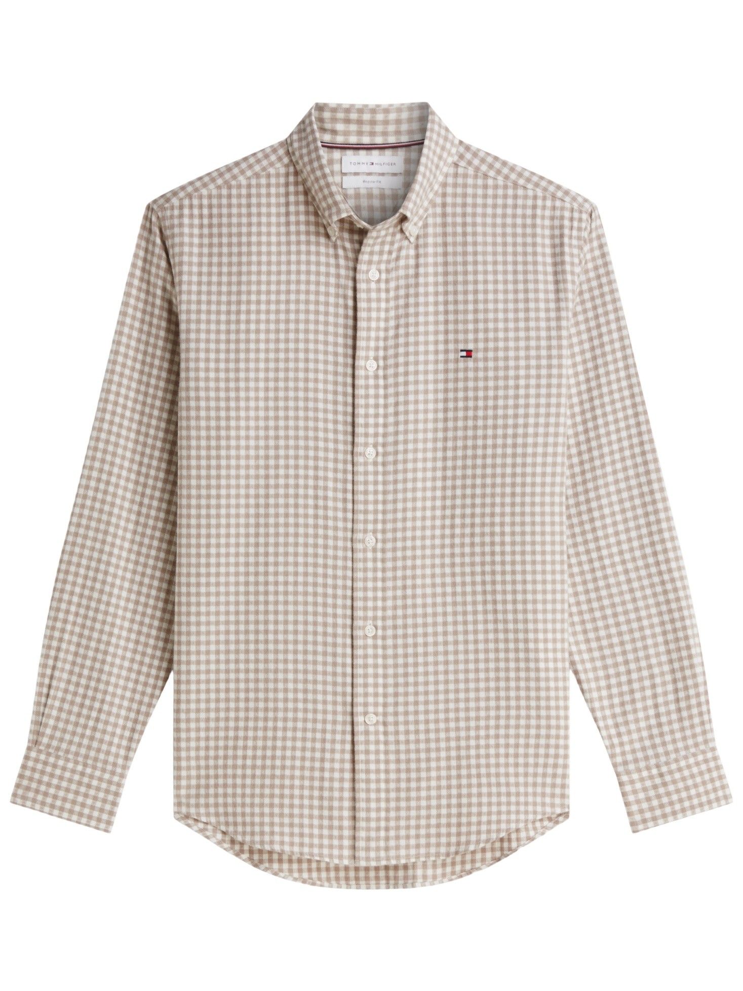 TOMMY HILFIGER - OVERHEMD - Beige