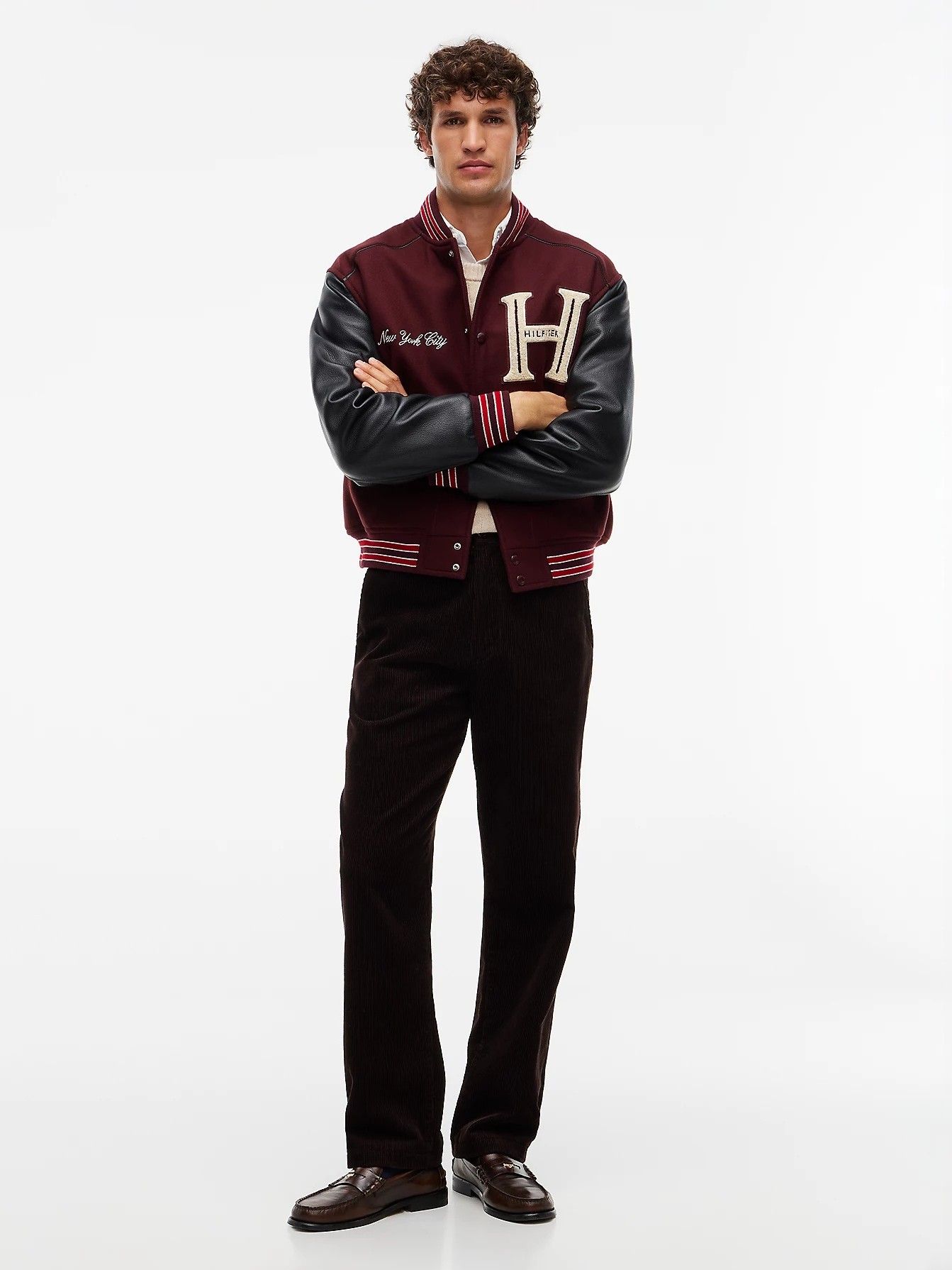 TOMMY HILFIGER - BROEK - Bruin