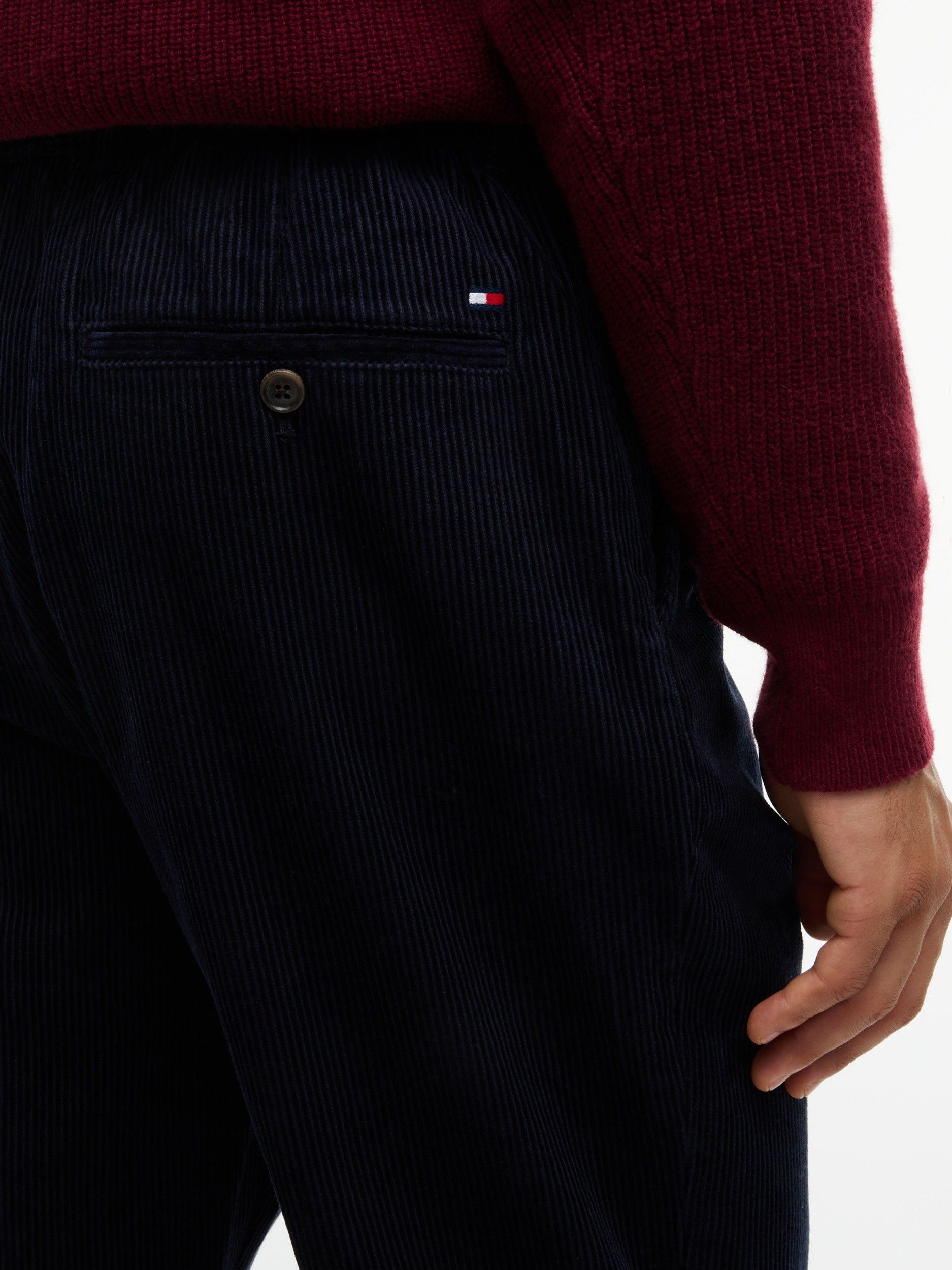 TOMMY HILFIGER - BROEK - Blauw