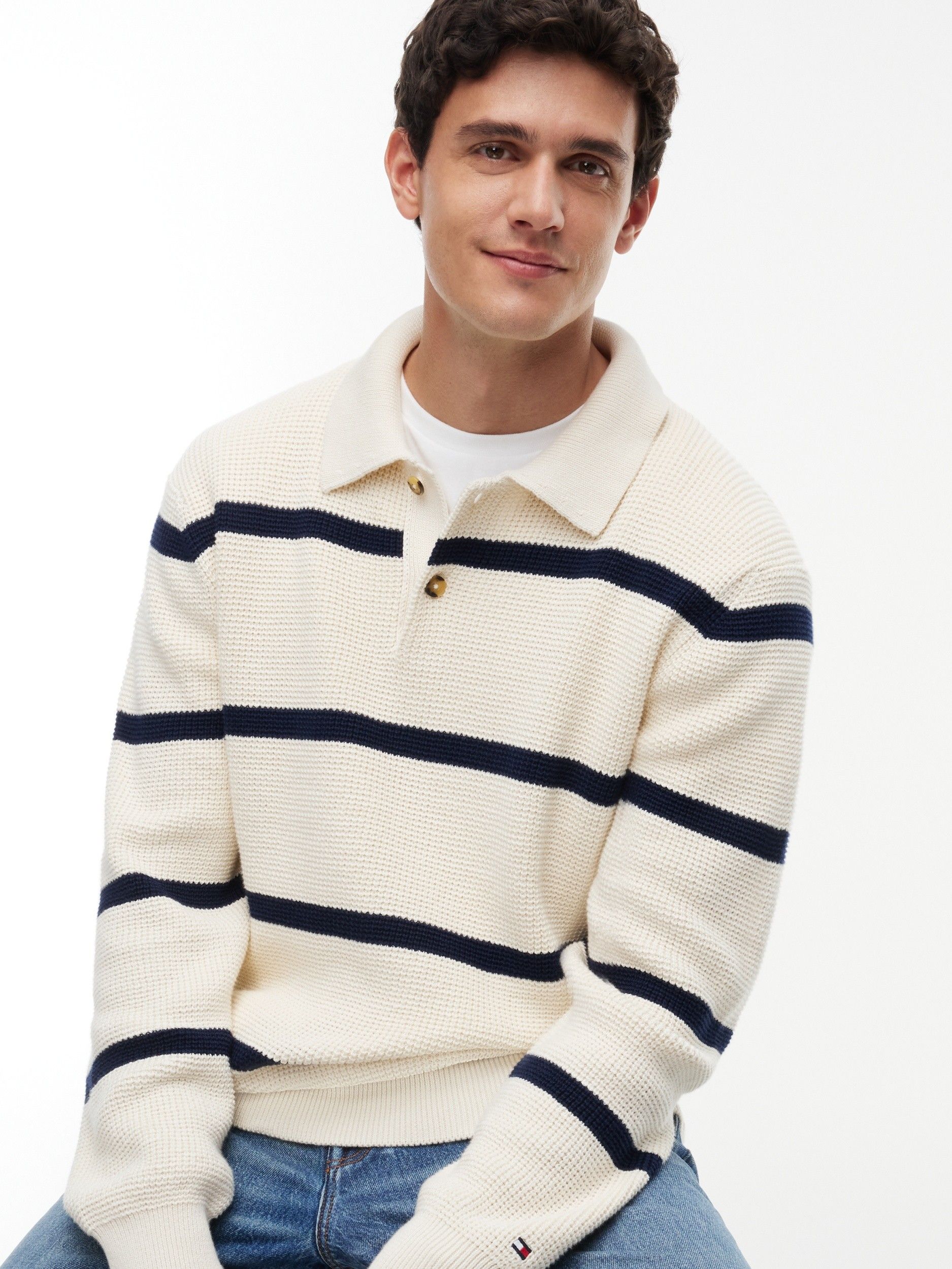 TOMMY HILFIGER - POLO - Off white