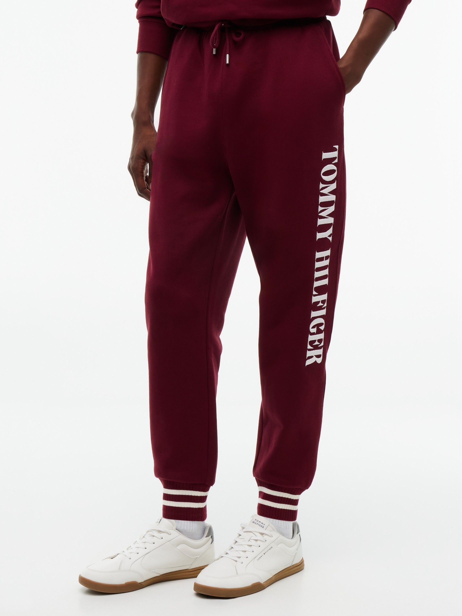 TOMMY HILFIGER - BROEK - Rood