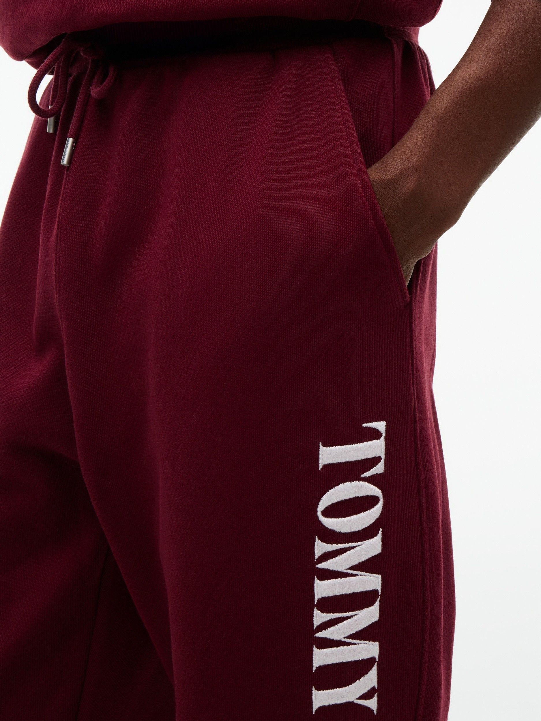 TOMMY HILFIGER - BROEK - Rood