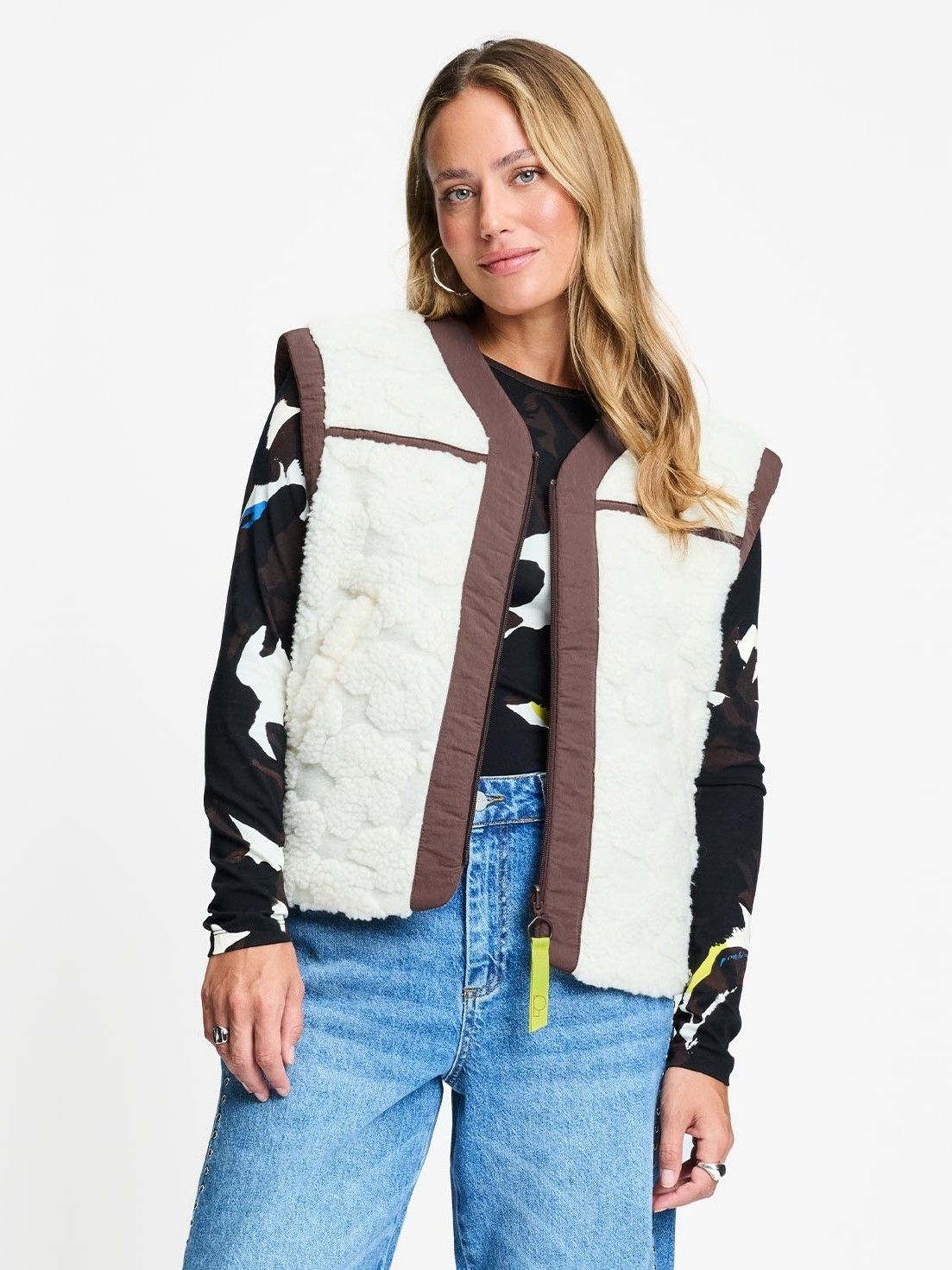 POM AMSTERDAM - GILET - Beige