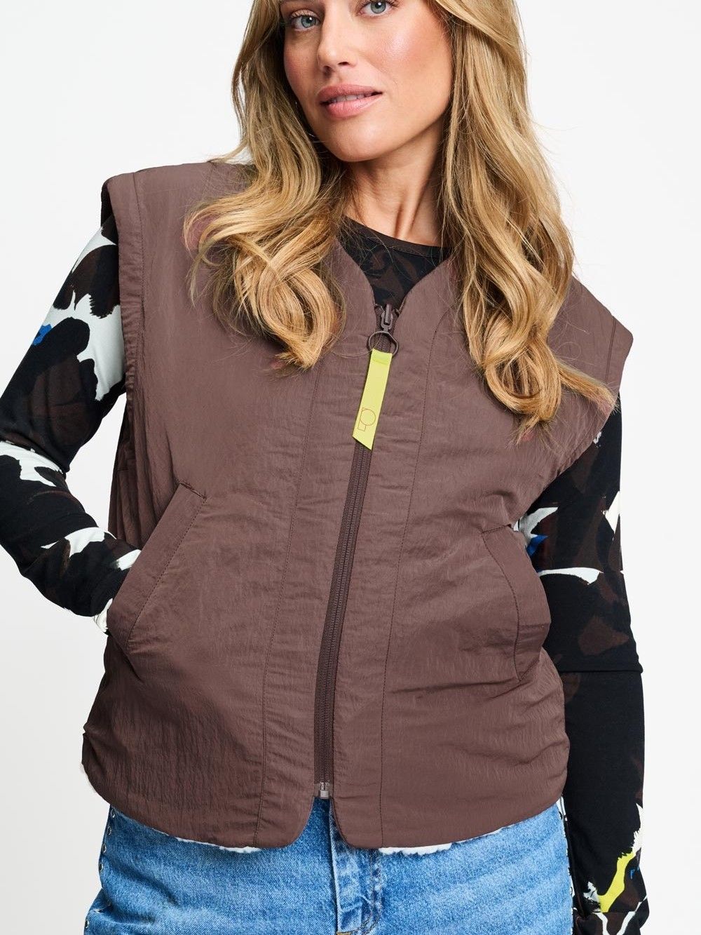 POM AMSTERDAM - GILET - Beige