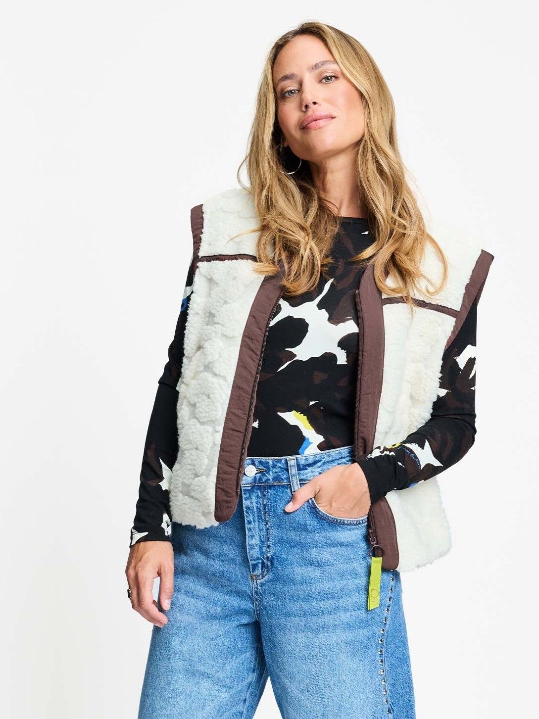 POM AMSTERDAM - GILET - Beige