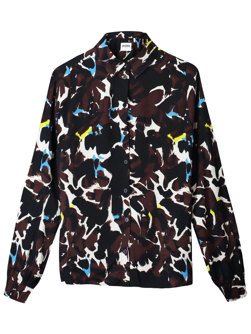 POM AMSTERDAM - BLOUSE - Bruin