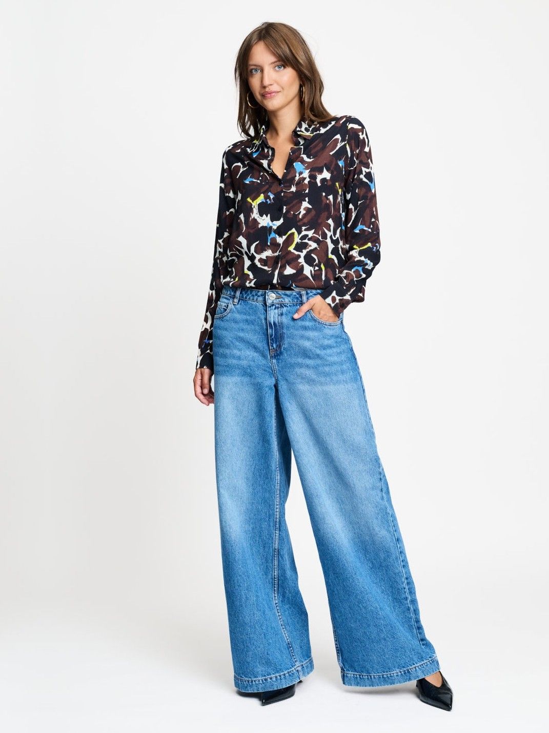 POM AMSTERDAM - BLOUSE - Bruin