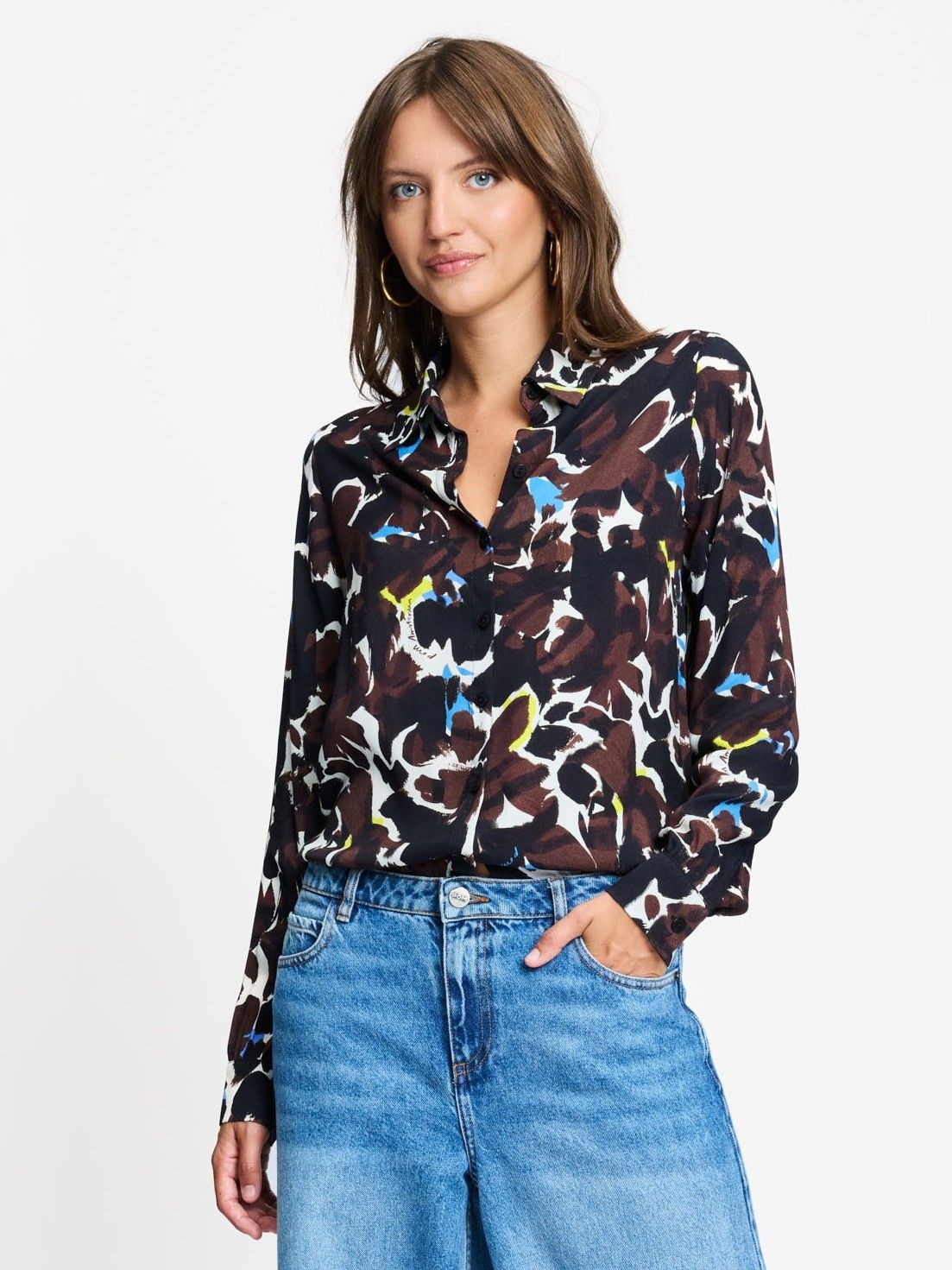 POM AMSTERDAM - BLOUSE - Bruin