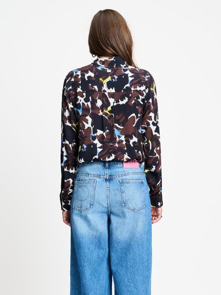 POM AMSTERDAM - BLOUSE - Bruin