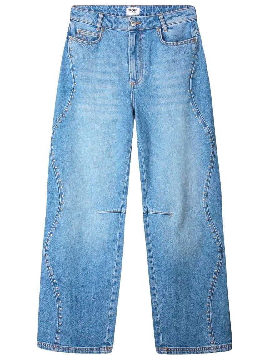 POM AMSTERDAM - JEANS - Blauw