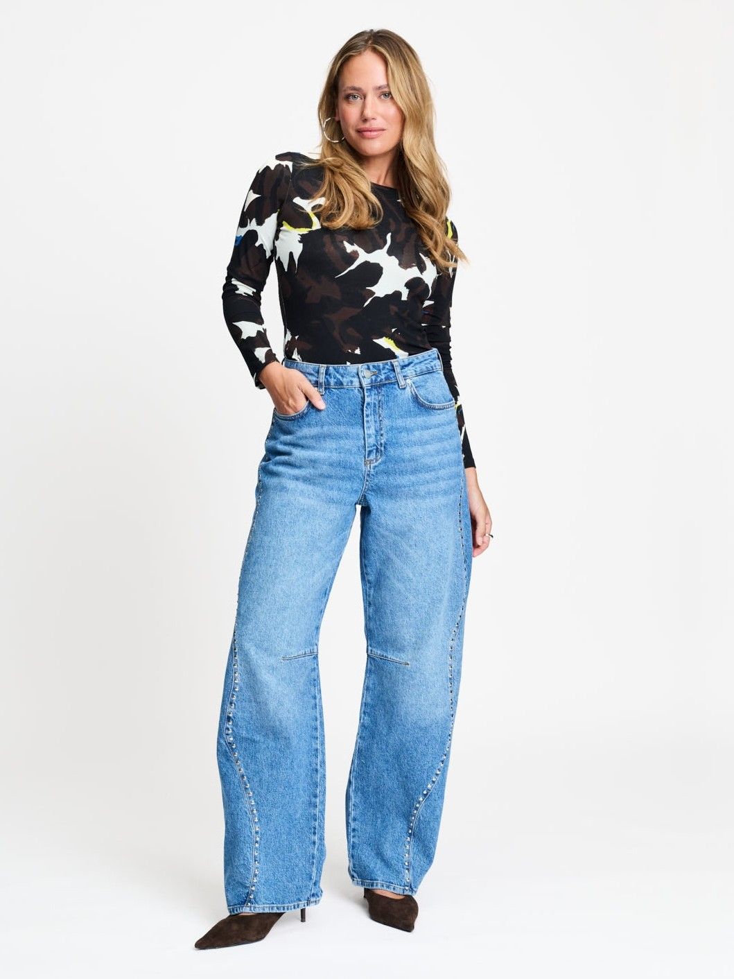 POM AMSTERDAM - JEANS - Blauw