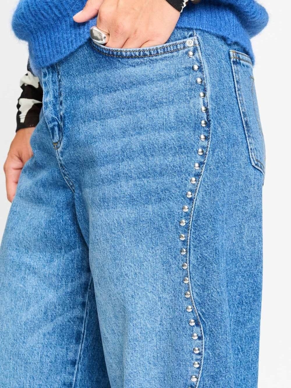 POM AMSTERDAM - JEANS - Blauw
