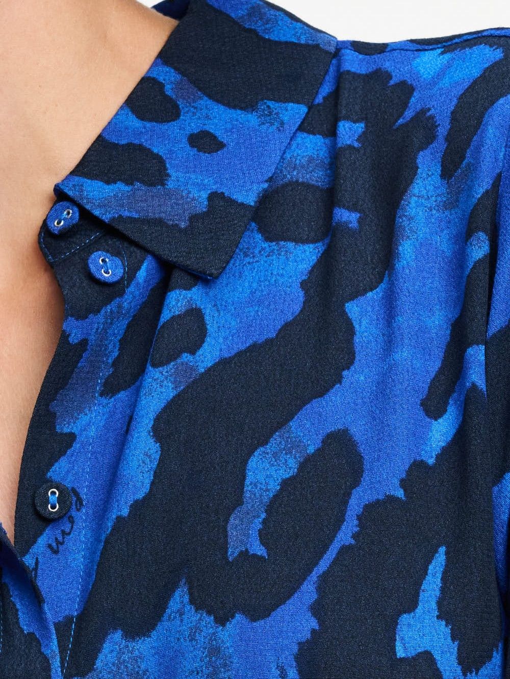 POM AMSTERDAM - BLOUSE - Blauw