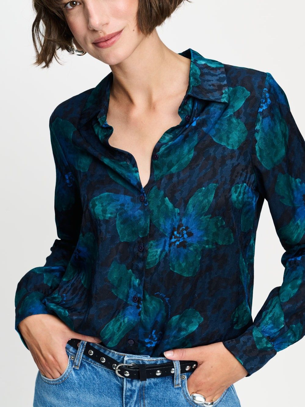 POM AMSTERDAM - BLOUSE - Groen