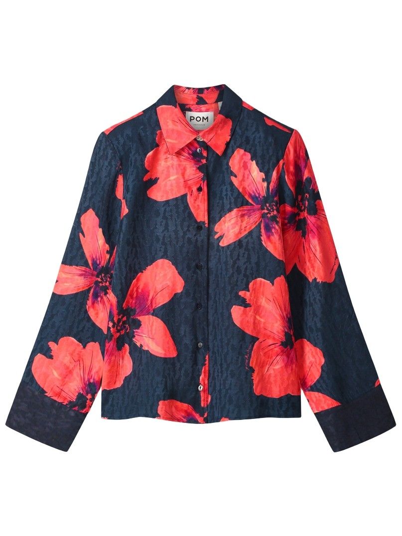 POM AMSTERDAM - BLOUSE - Rood