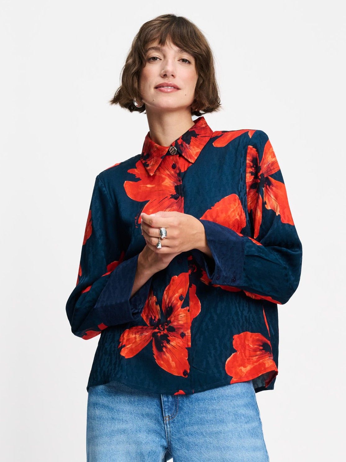 POM AMSTERDAM - BLOUSE - Rood
