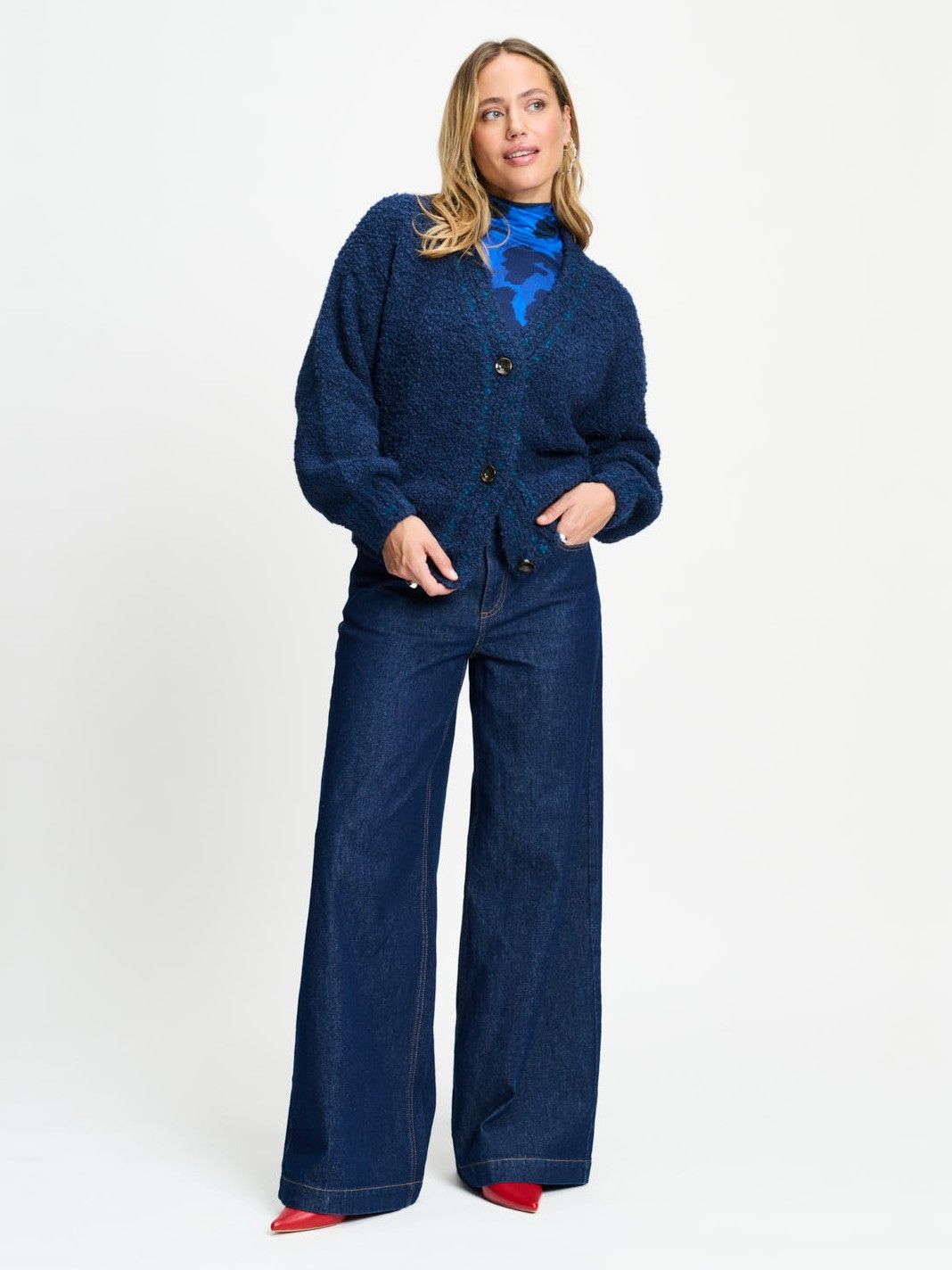 POM AMSTERDAM - VEST - Blauw