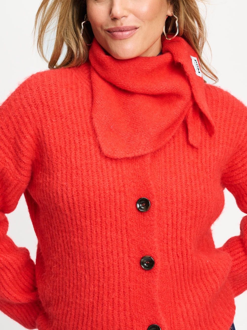 POM AMSTERDAM - VEST - Rood