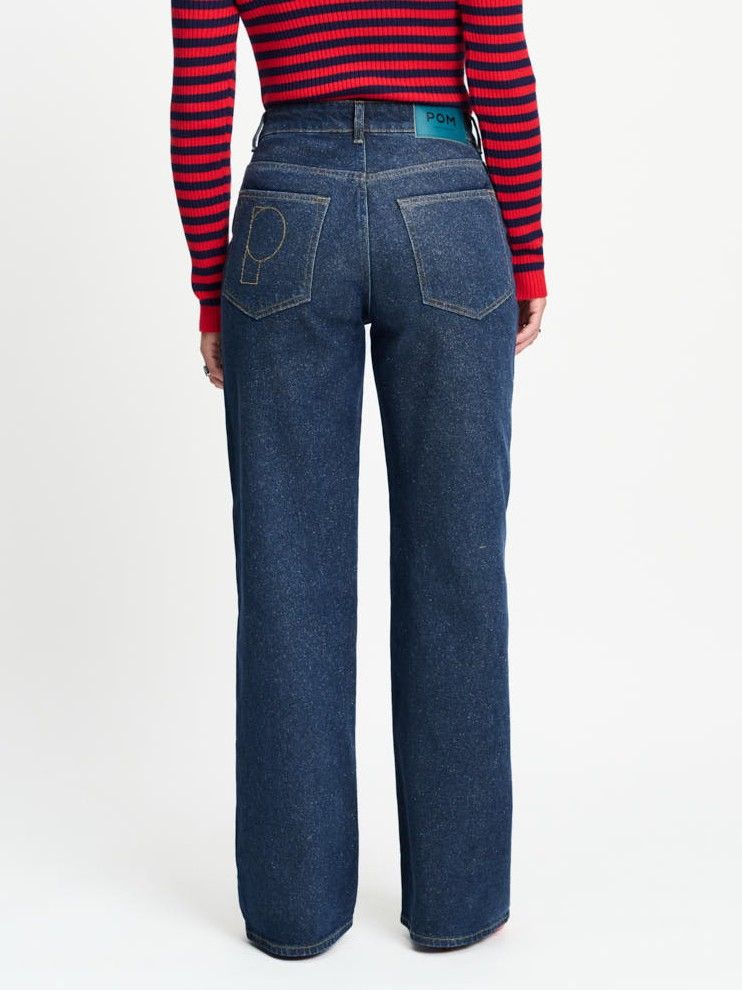 POM AMSTERDAM - JEANS - Blauw