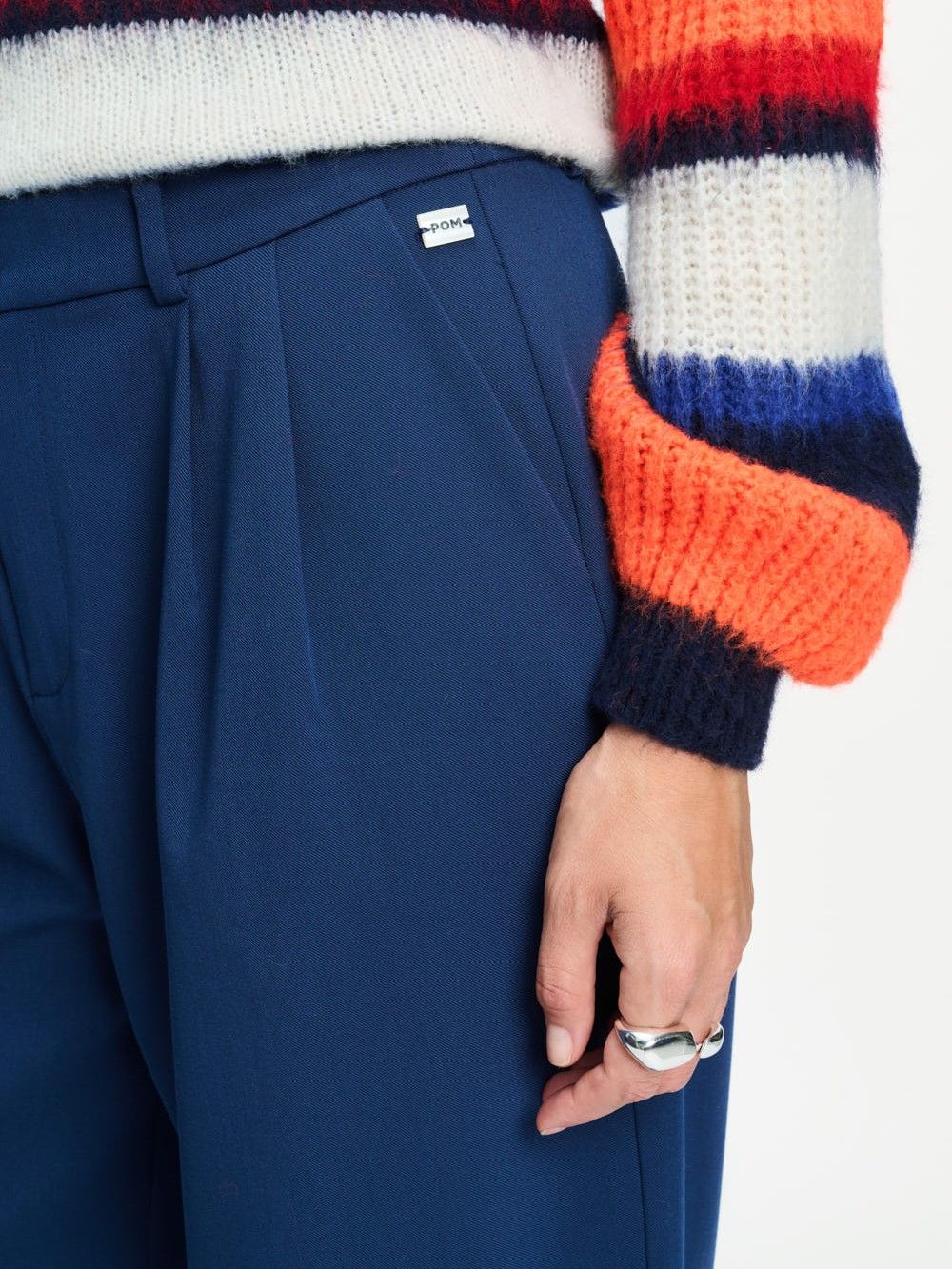 POM AMSTERDAM - BROEK - Blauw