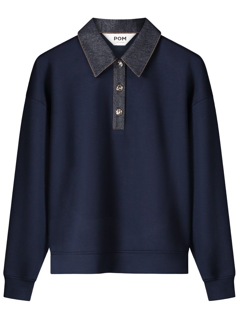 POM AMSTERDAM - SHIRT - Blauw