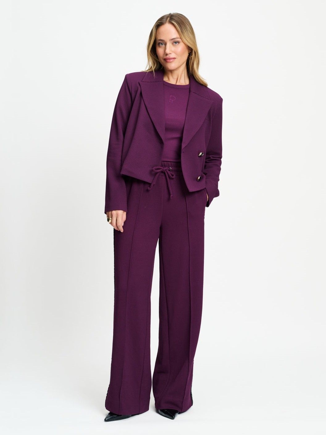 POM AMSTERDAM - BLAZER - Paars