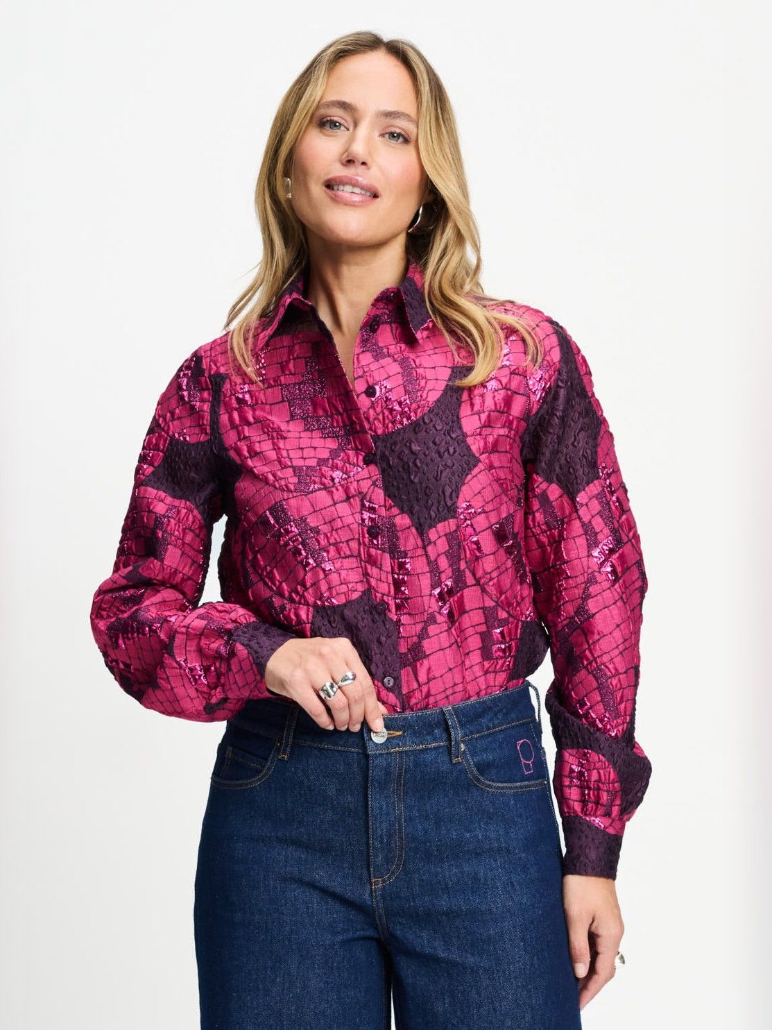POM AMSTERDAM - BLOUSE - Roze