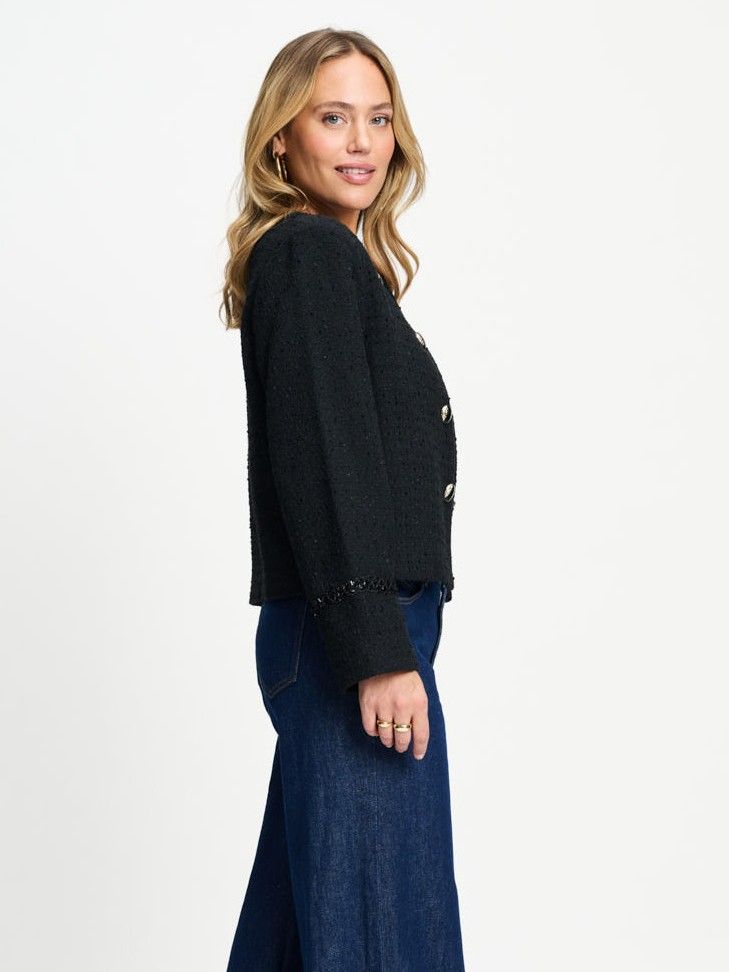 POM AMSTERDAM - BLAZER - Zwart