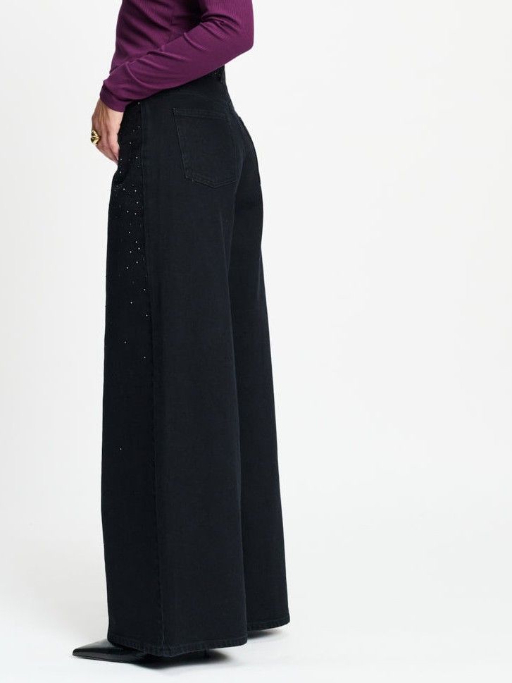 POM AMSTERDAM - JEANS - Zwart