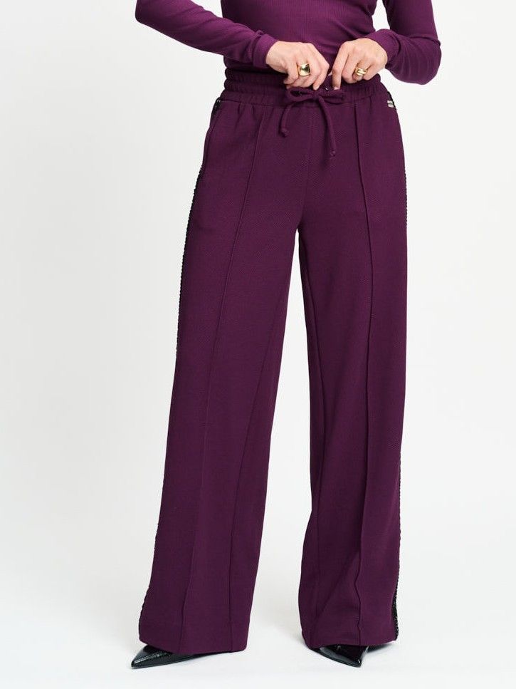 POM AMSTERDAM - BROEK - Paars