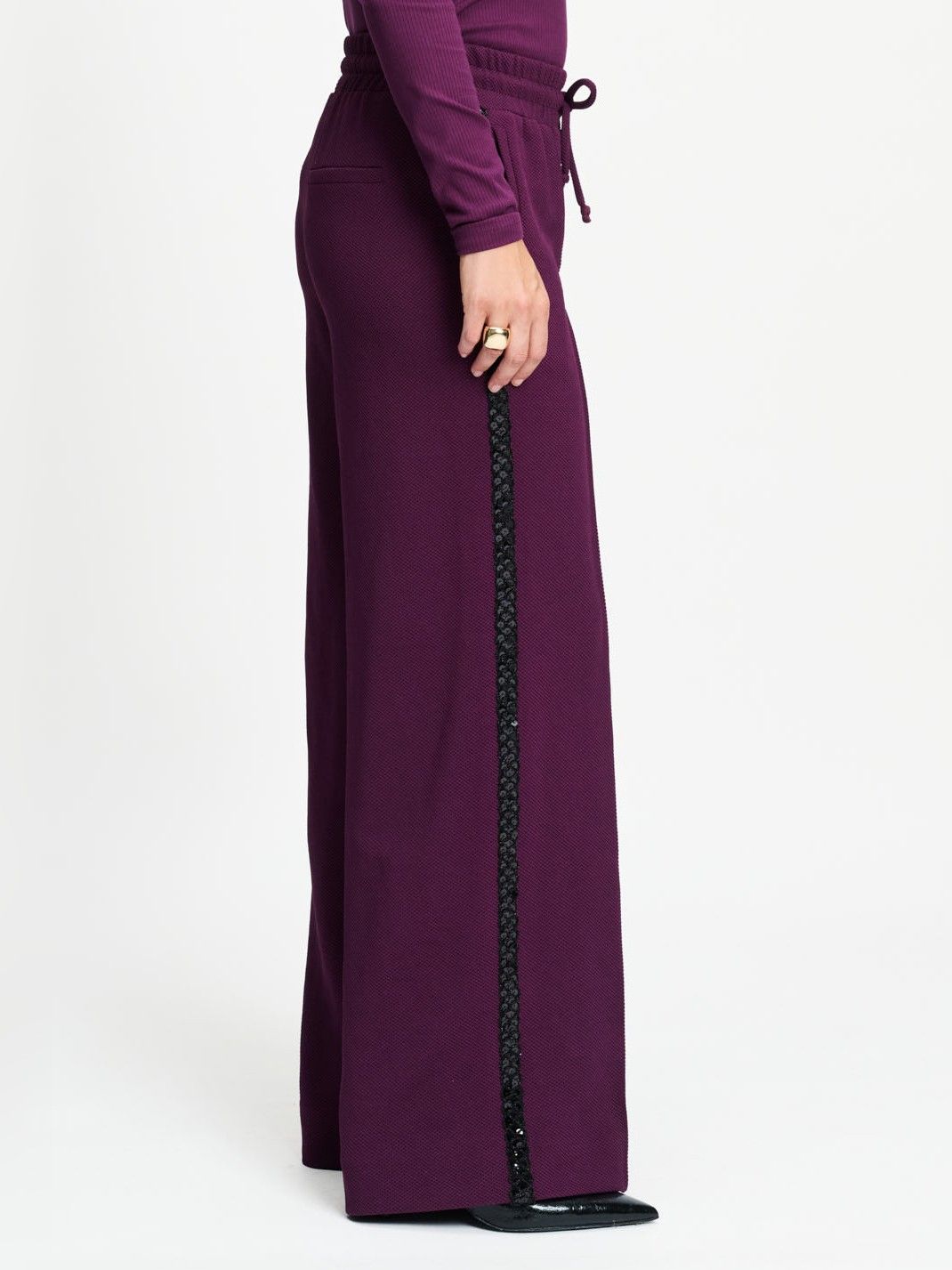 POM AMSTERDAM - BROEK - Paars