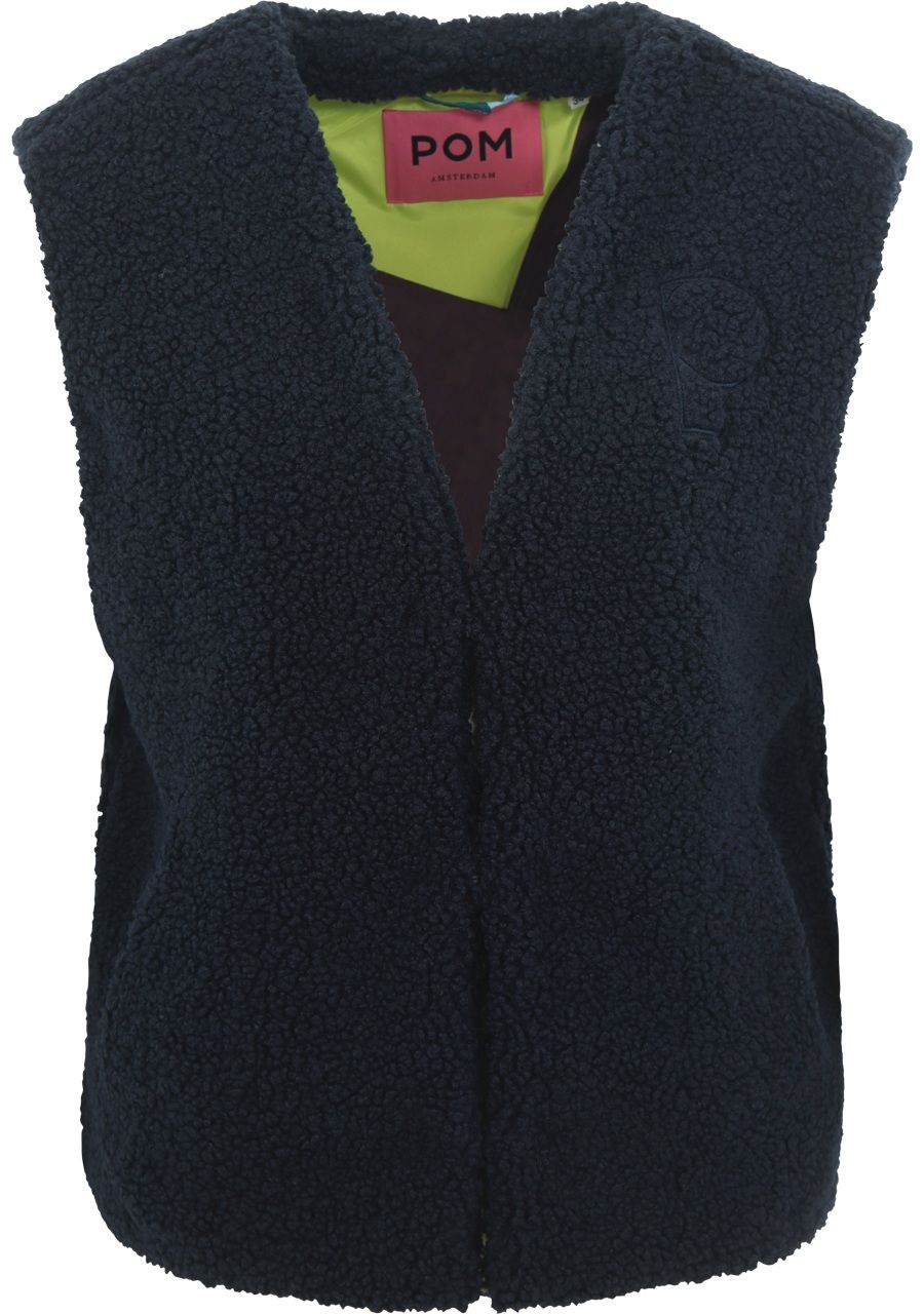 POM AMSTERDAM - GILET - Blauw