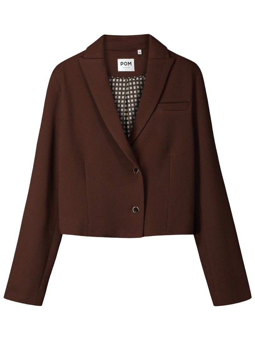 POM AMSTERDAM - BLAZER - Bruin