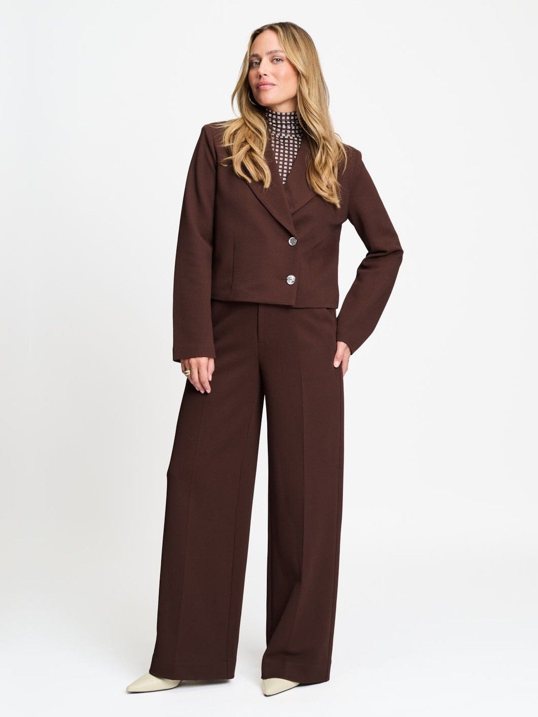 POM AMSTERDAM - BLAZER - Bruin