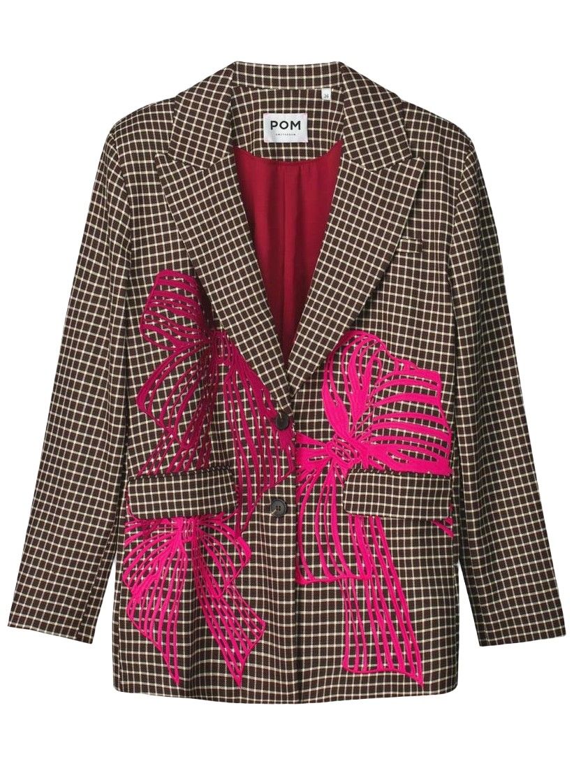 POM AMSTERDAM - BLAZER - Bruin