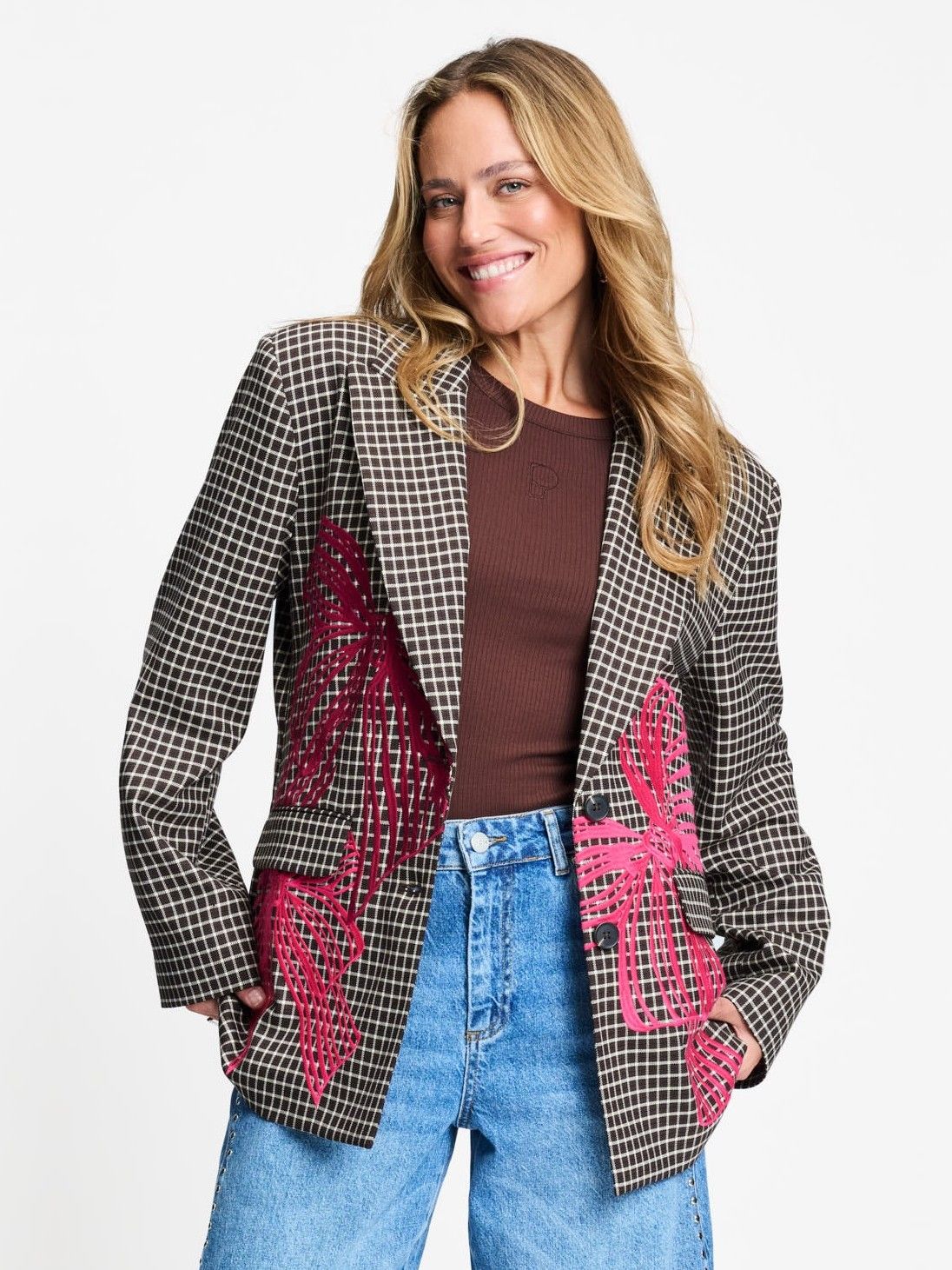 POM AMSTERDAM - BLAZER - Bruin